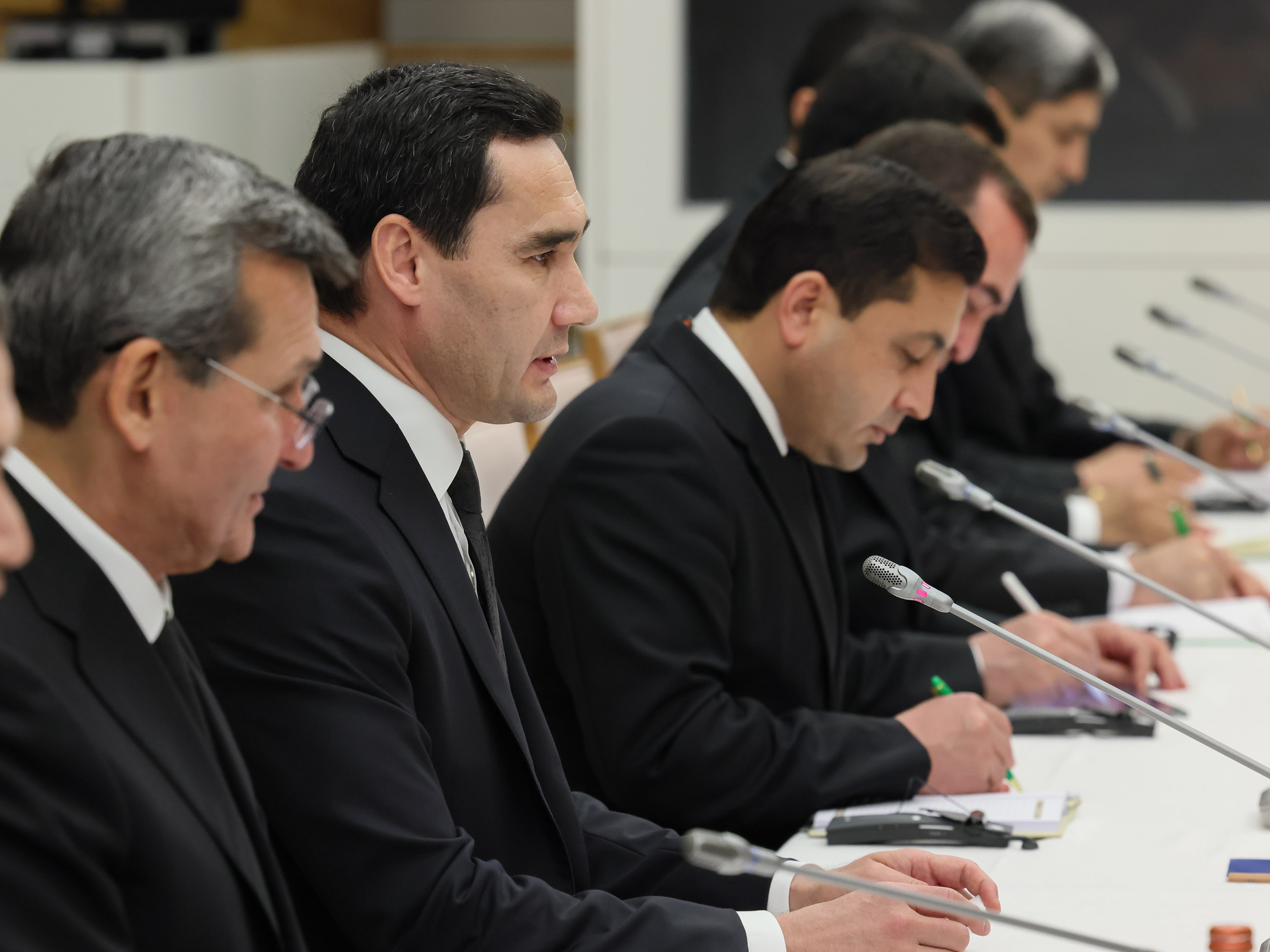 日・トルクメニスタン首脳会談５