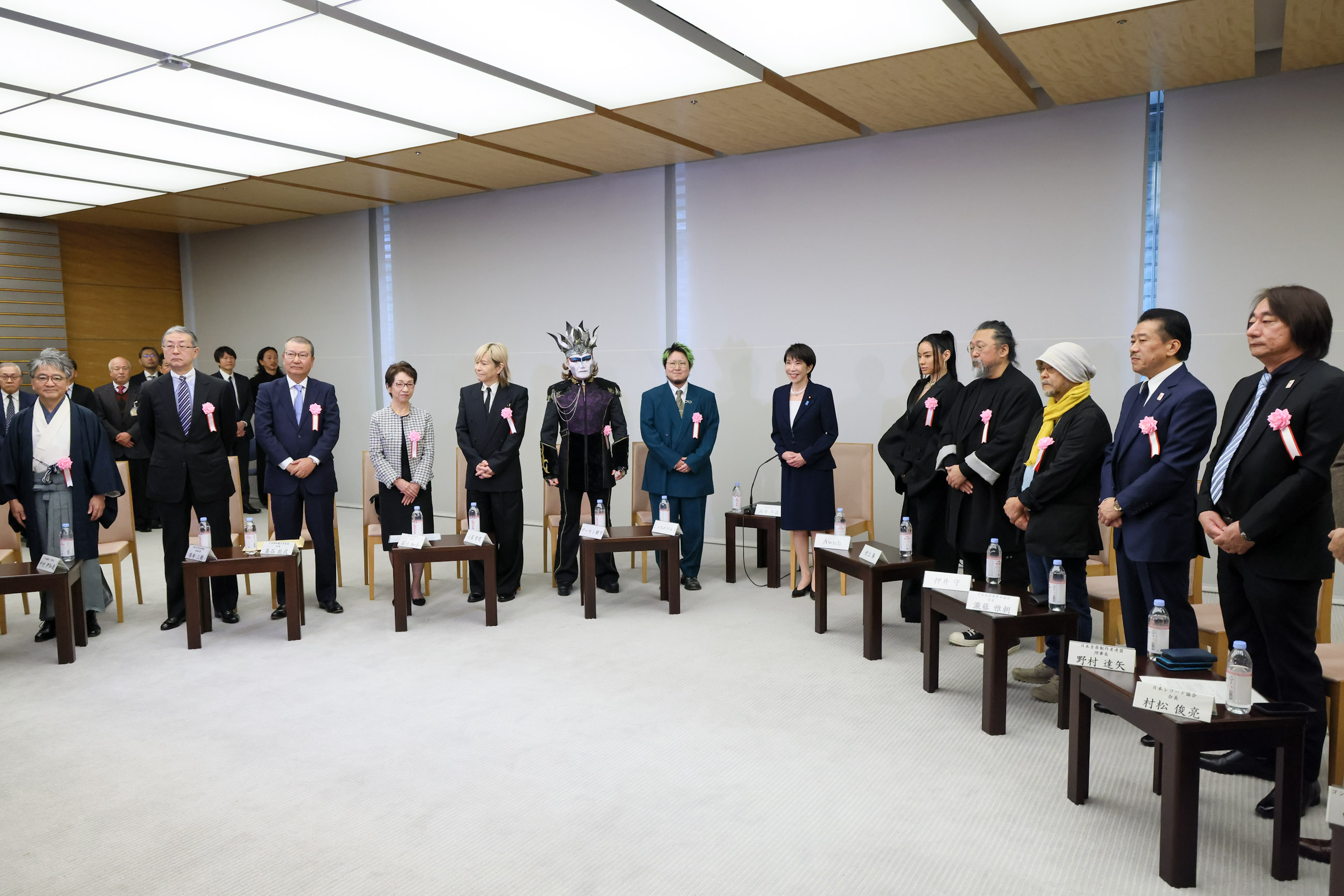 コンテンツ業界との意見交換会の様子