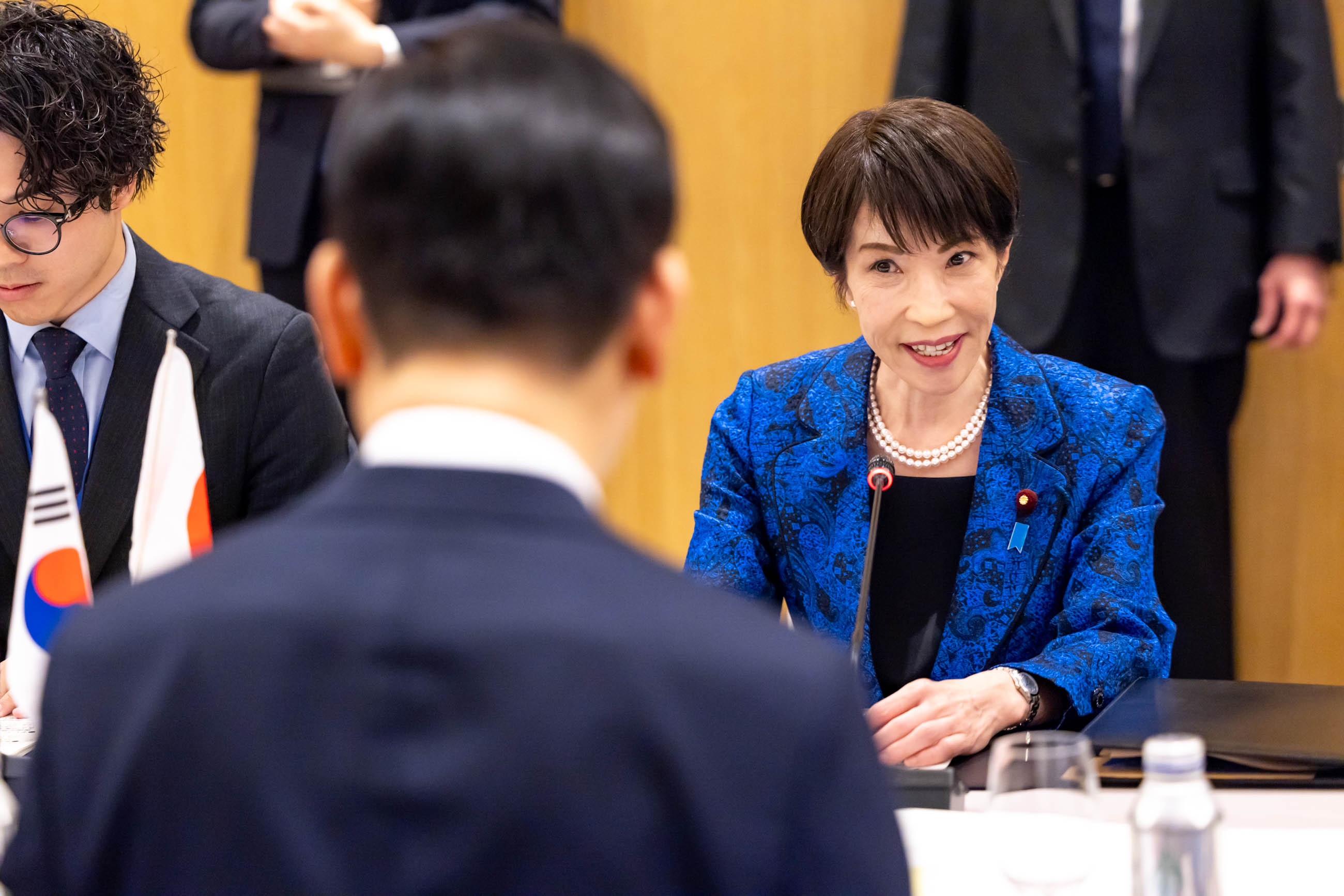 日韓首脳会談（拡大会合）６