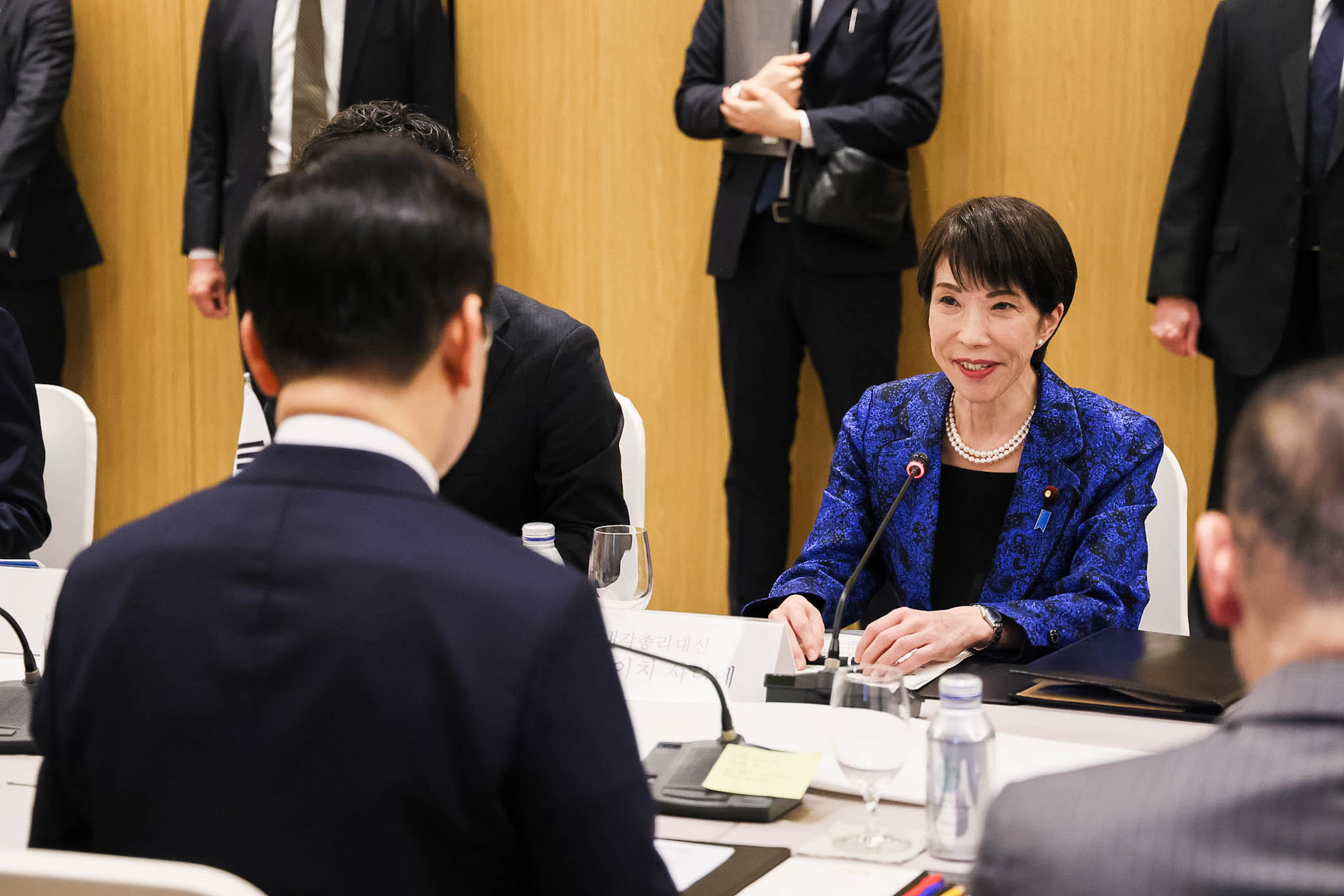 日韓首脳会談（拡大会合）１１