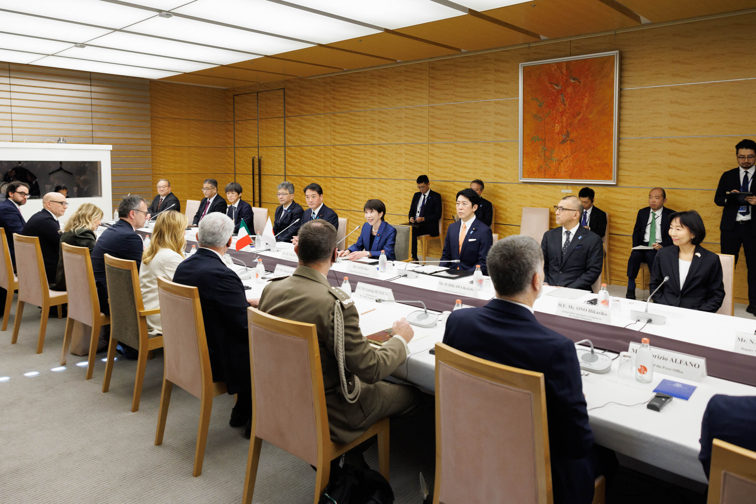 日伊首脳会談１０