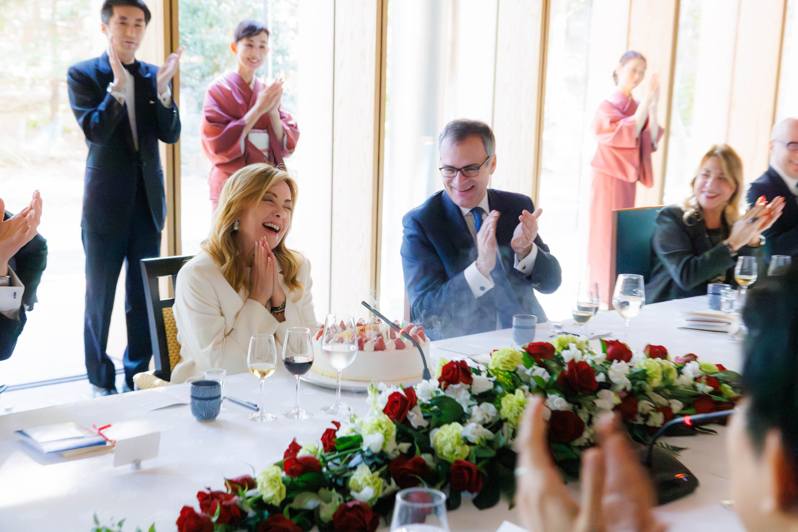 ワーキングランチの様子７