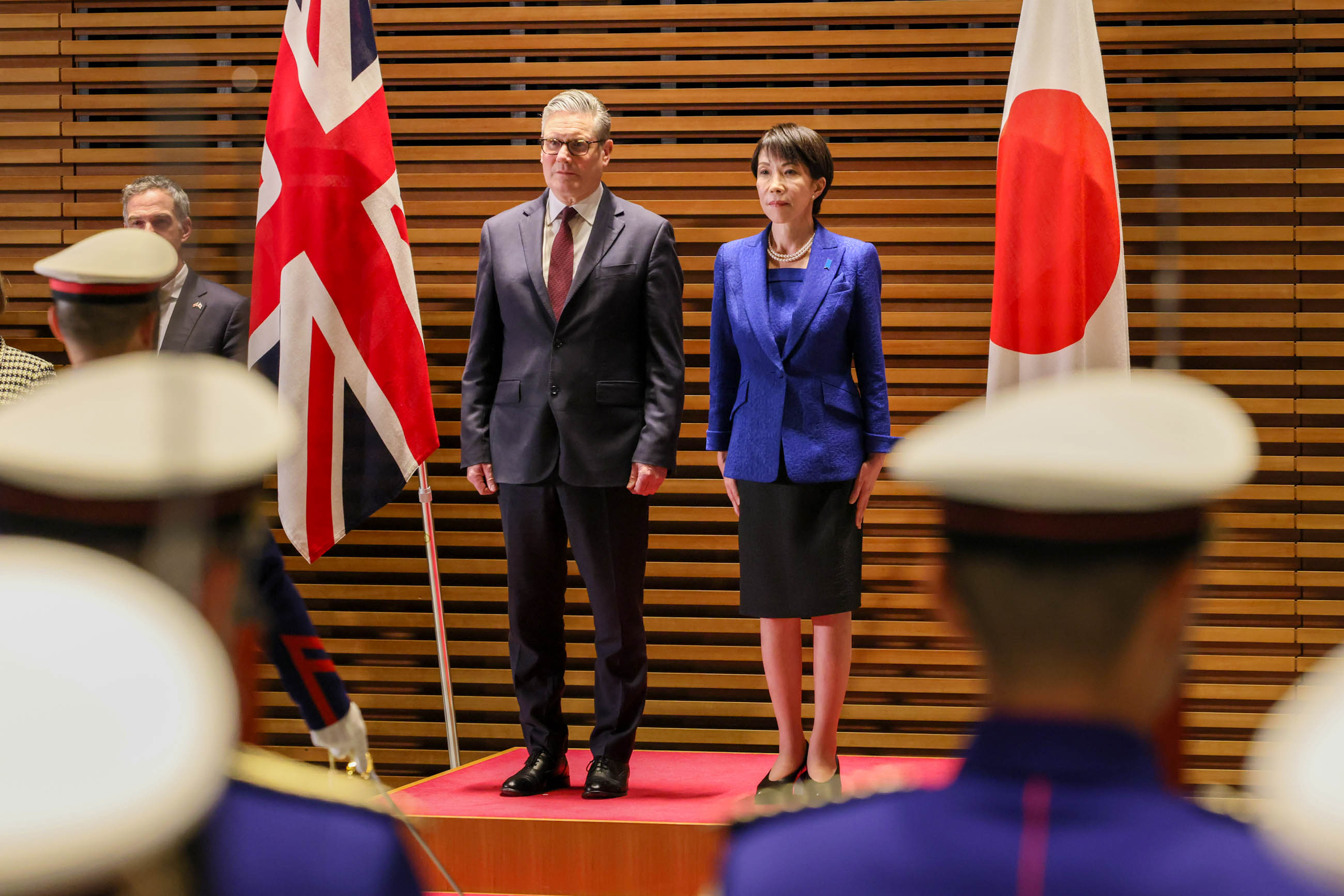 自衛隊による栄誉礼及び儀じょう１