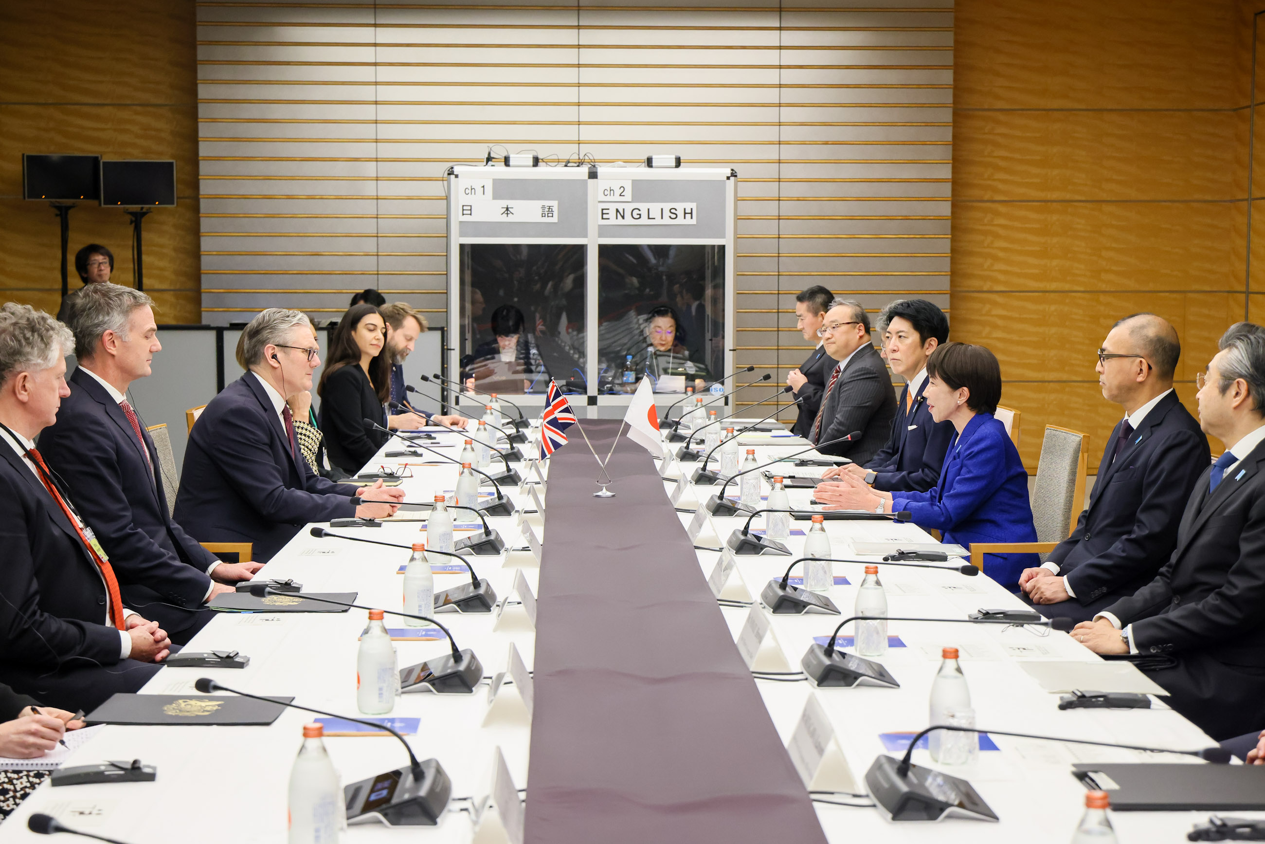 日英首脳会談５