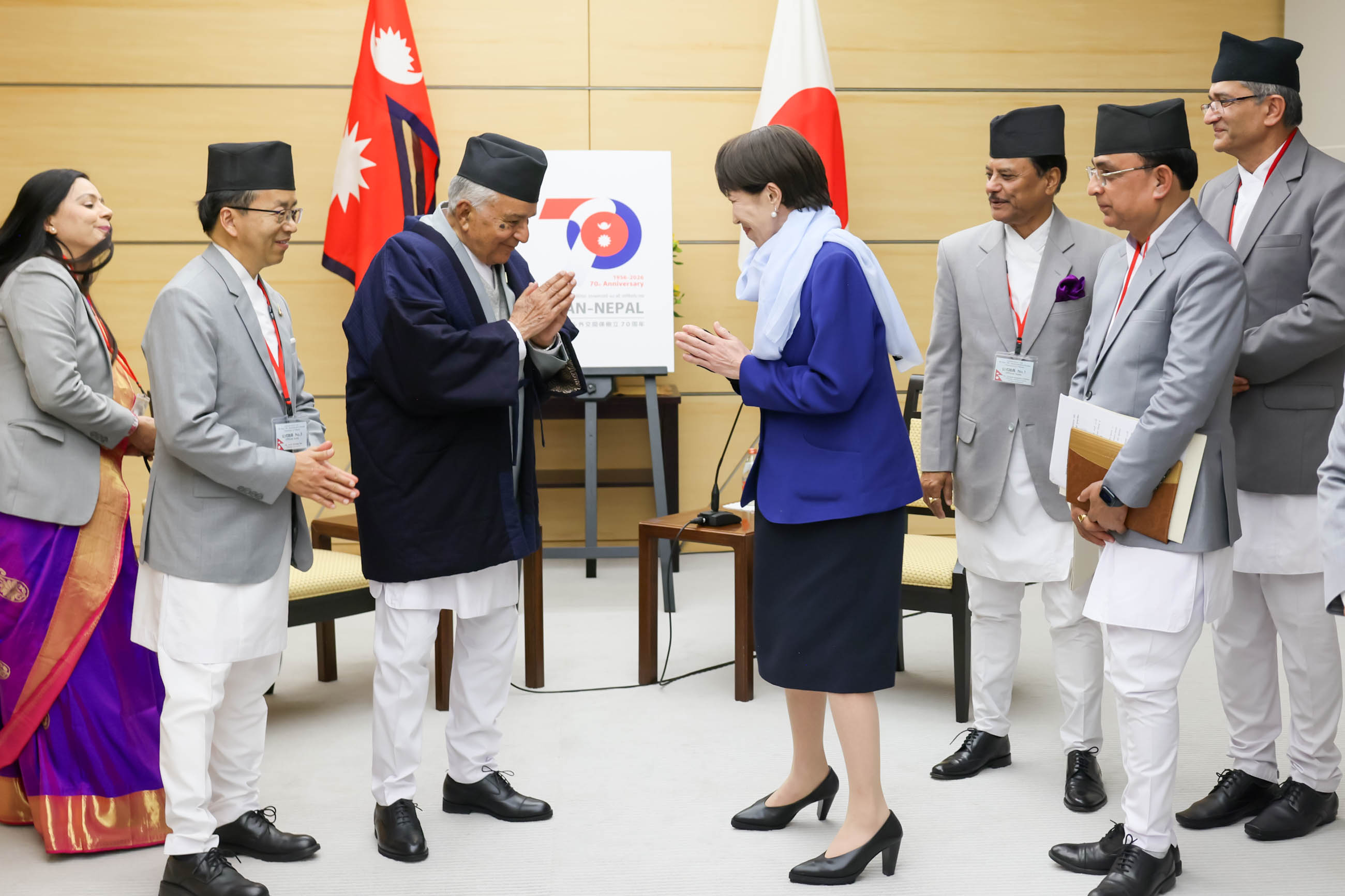 ポーデル大統領との会談１２