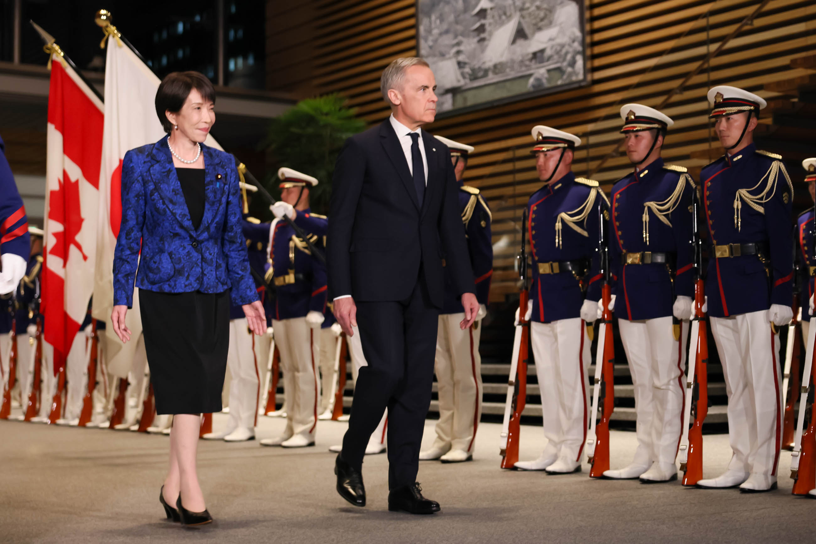 自衛隊による栄誉礼及び儀じょう２