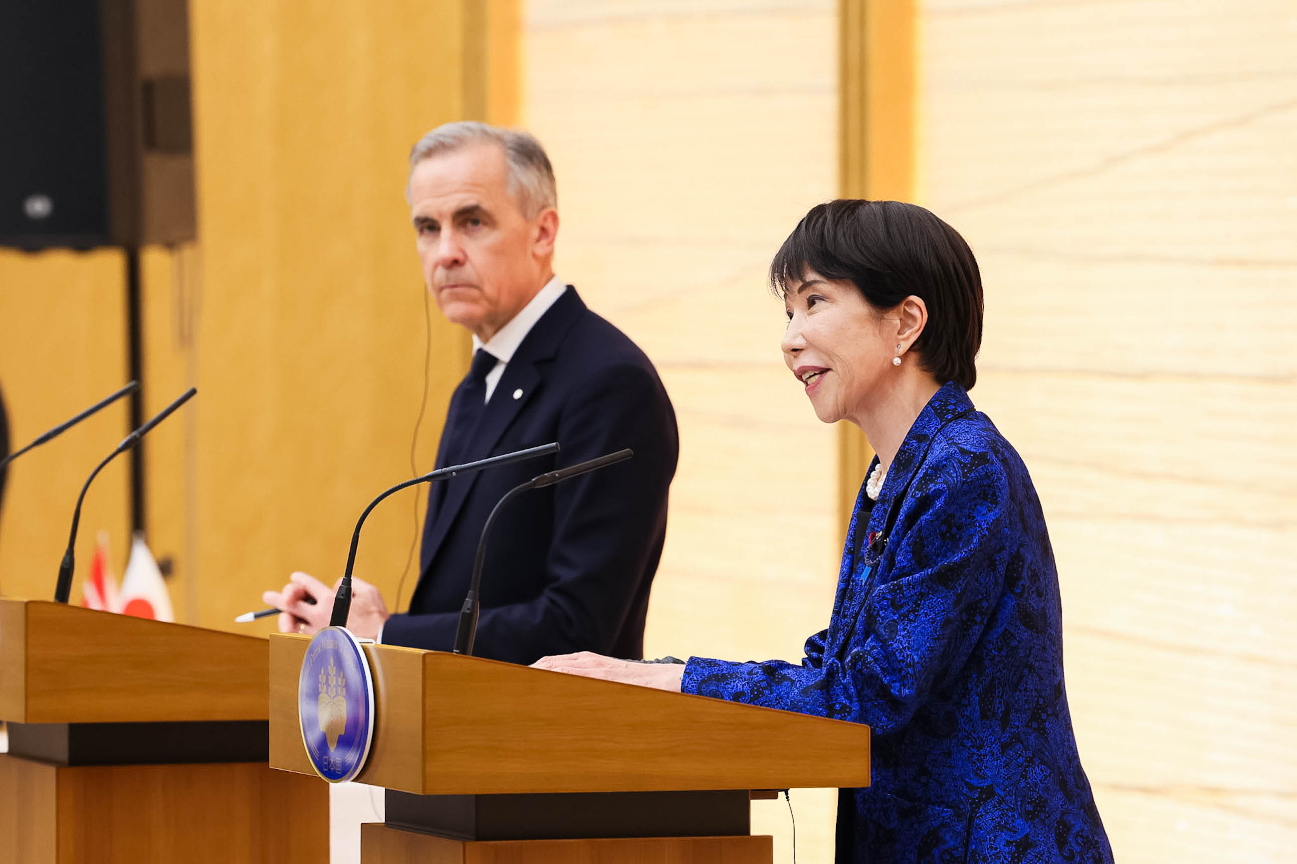 共同記者発表７