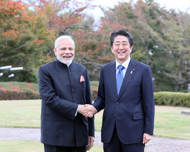 日・インド両首脳による山梨県訪問