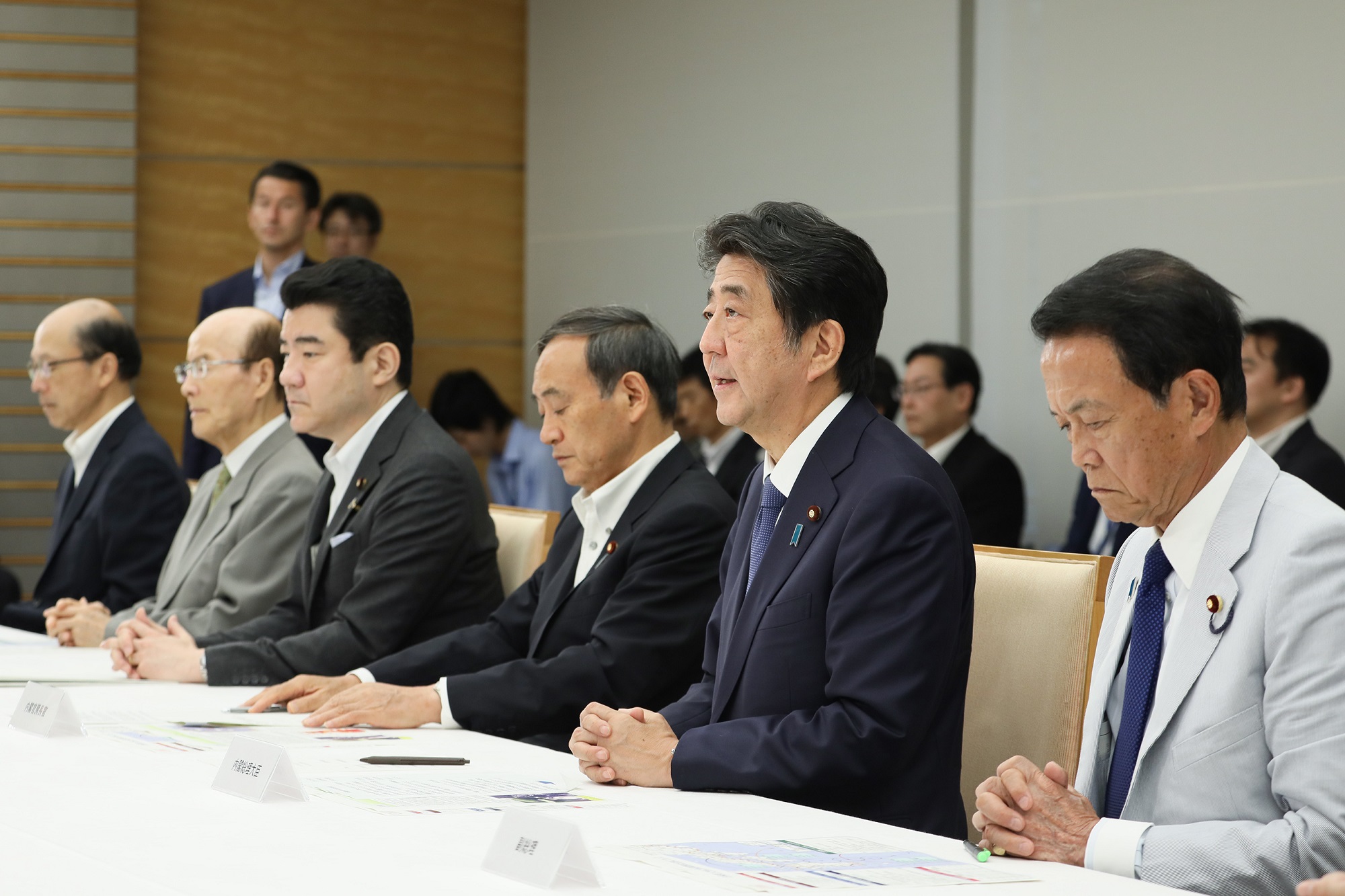 台風第１０号に関する関係閣僚会議