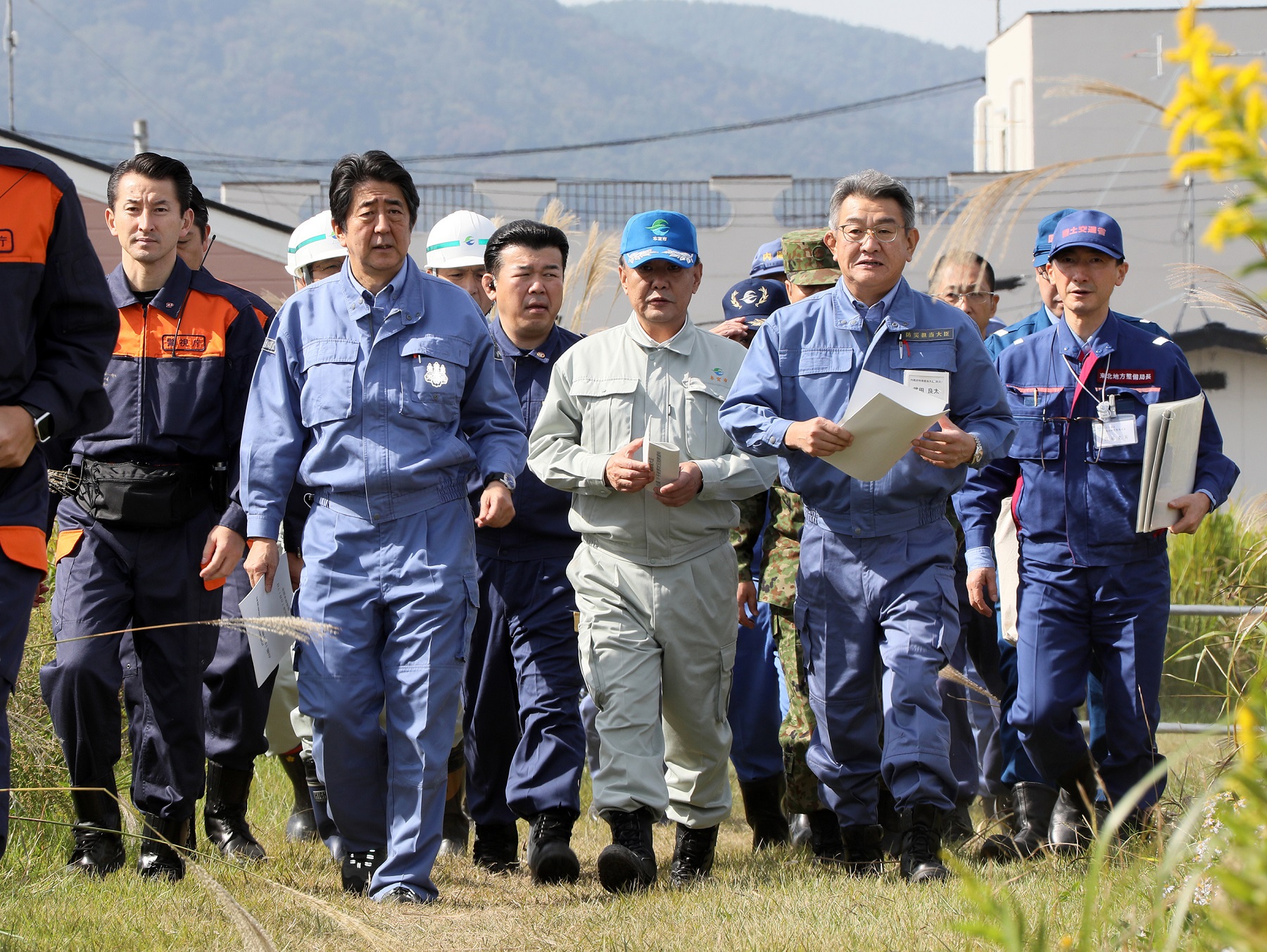 令和元年台風第１９号による被害状況視察のための福島県及び宮城県訪問