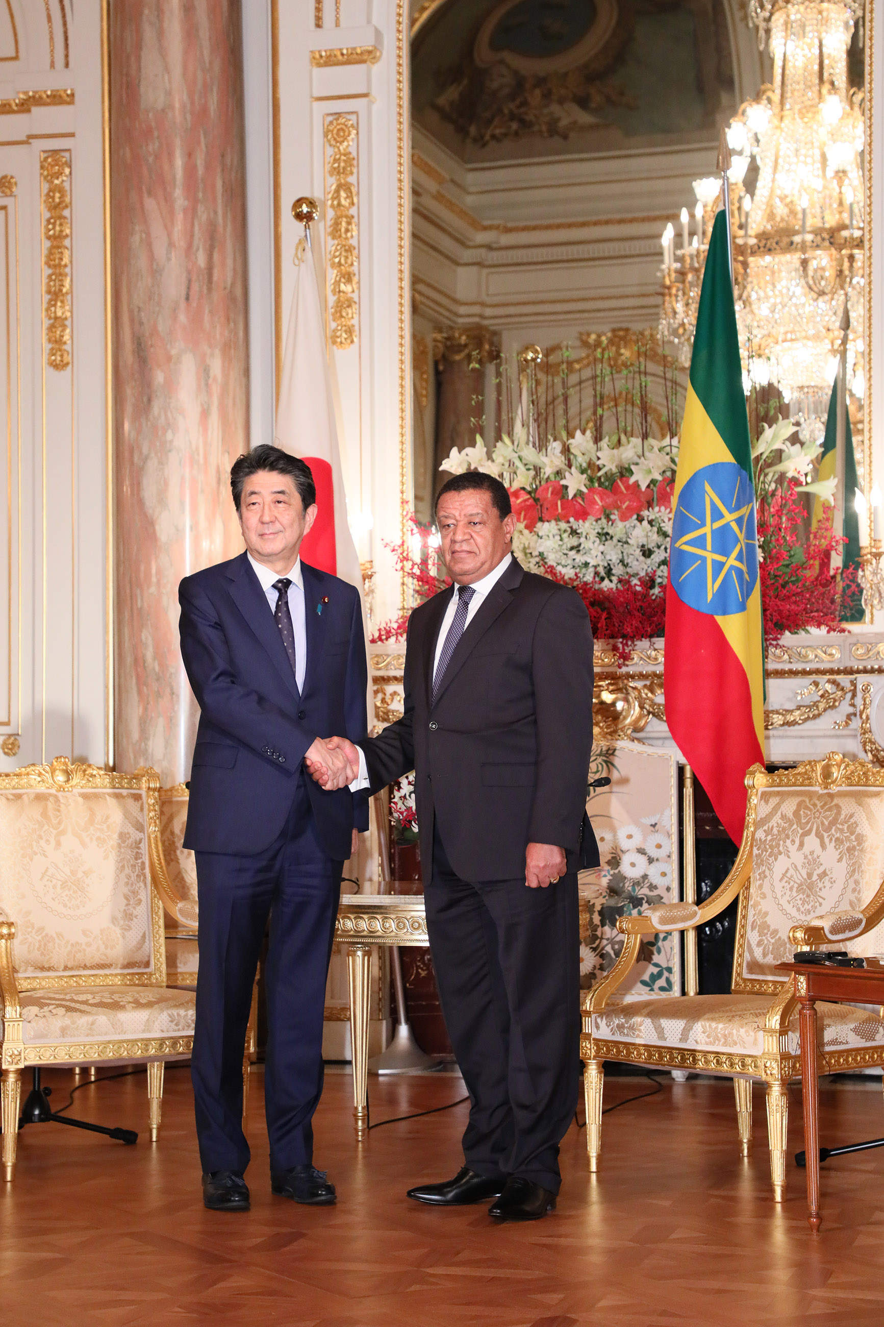 ムラトゥ・エチオピア前大統領との会談２