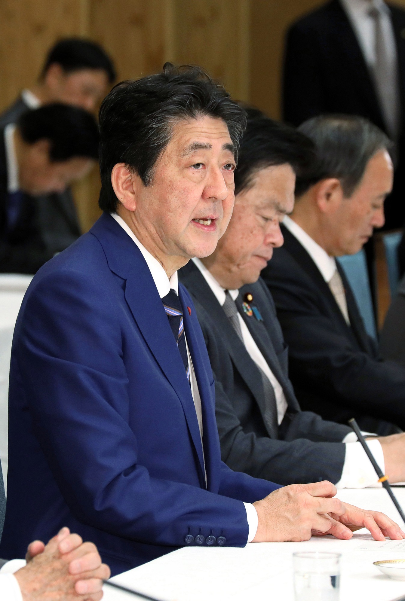 令和2年3月10日 政府与党連絡会議 令和2年 総理の一日 ニュース 首相官邸ホームページ