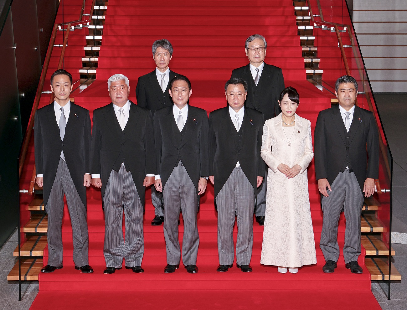 補佐官記念撮影