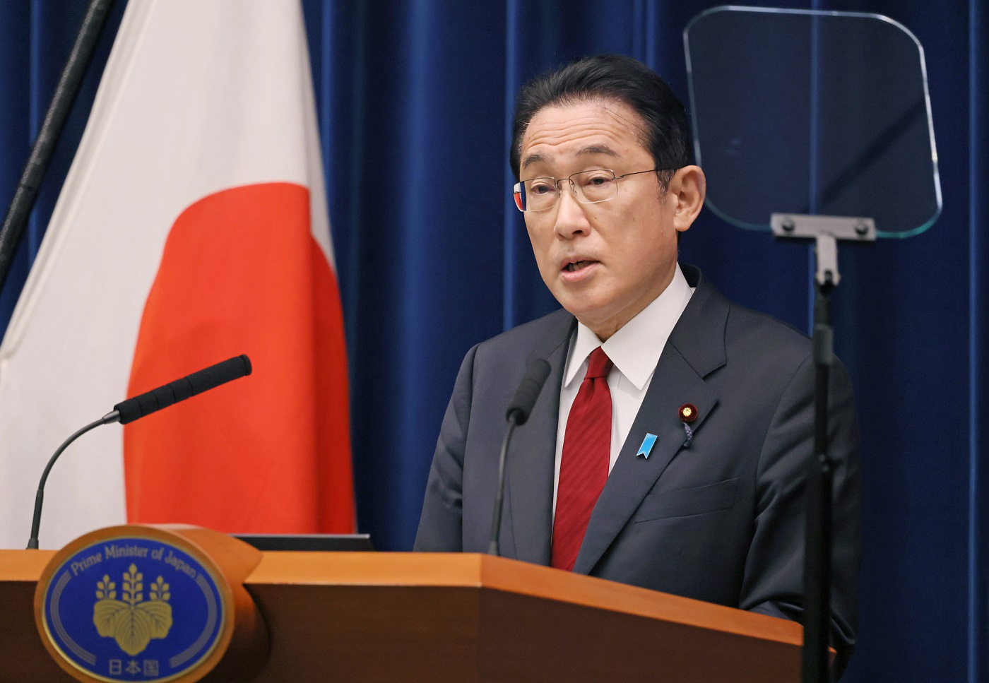 冒頭に発言する岸田総理２