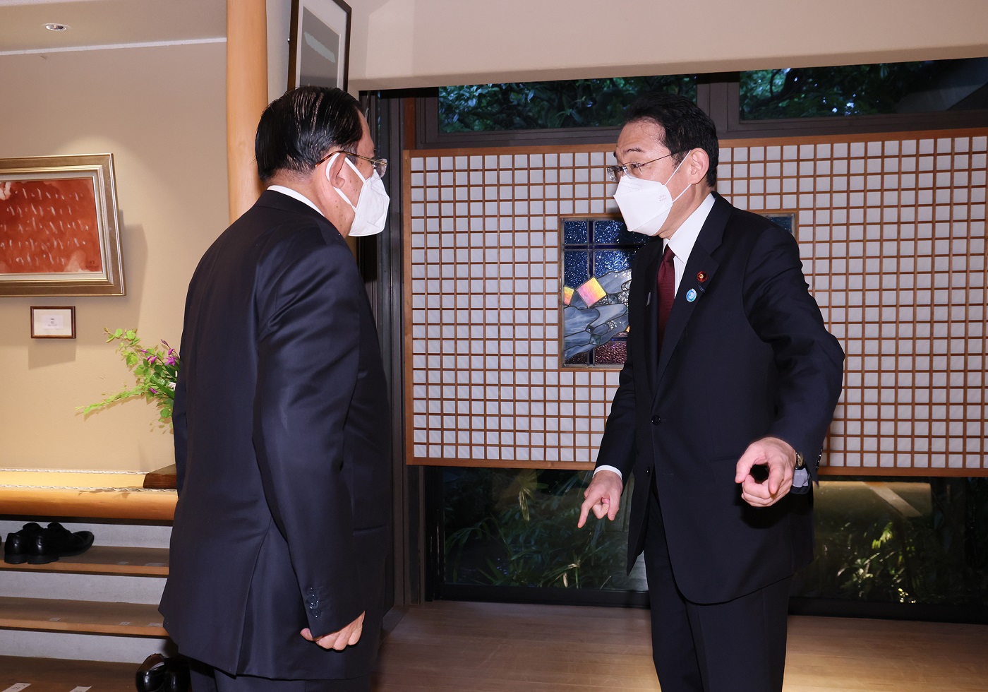 フン・セン首相との夕食会１