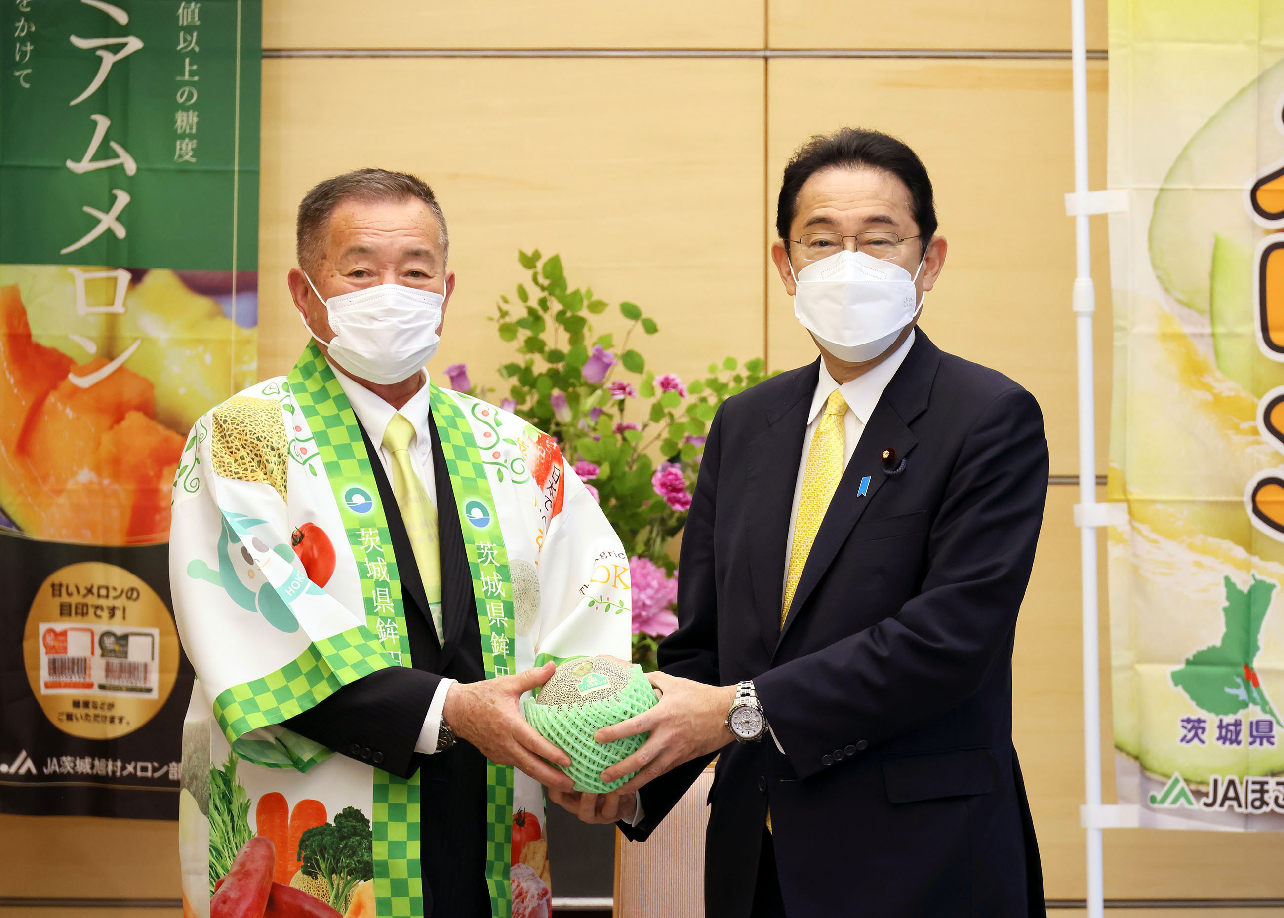 表敬を受ける岸田総理７