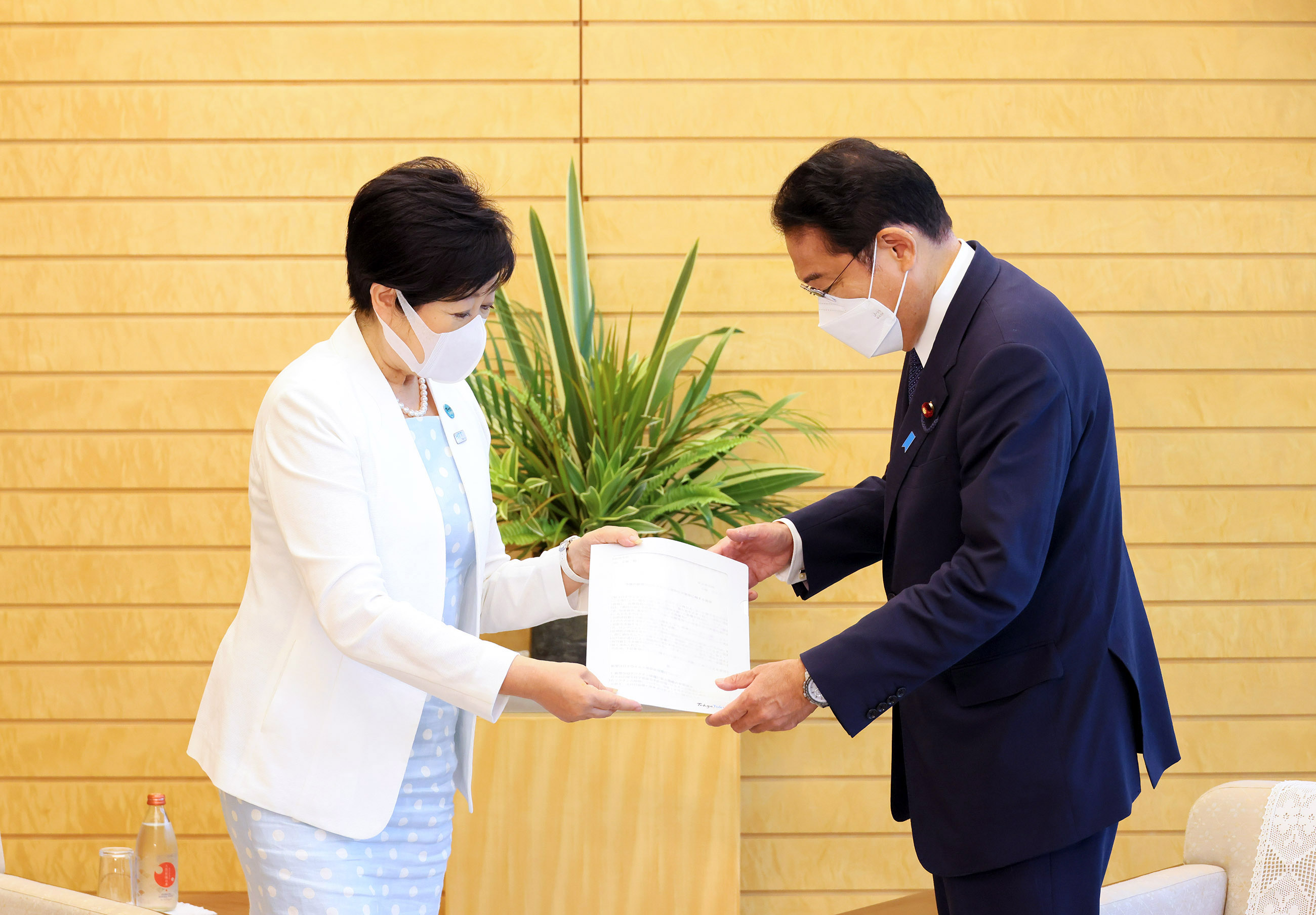 面会する岸田総理２