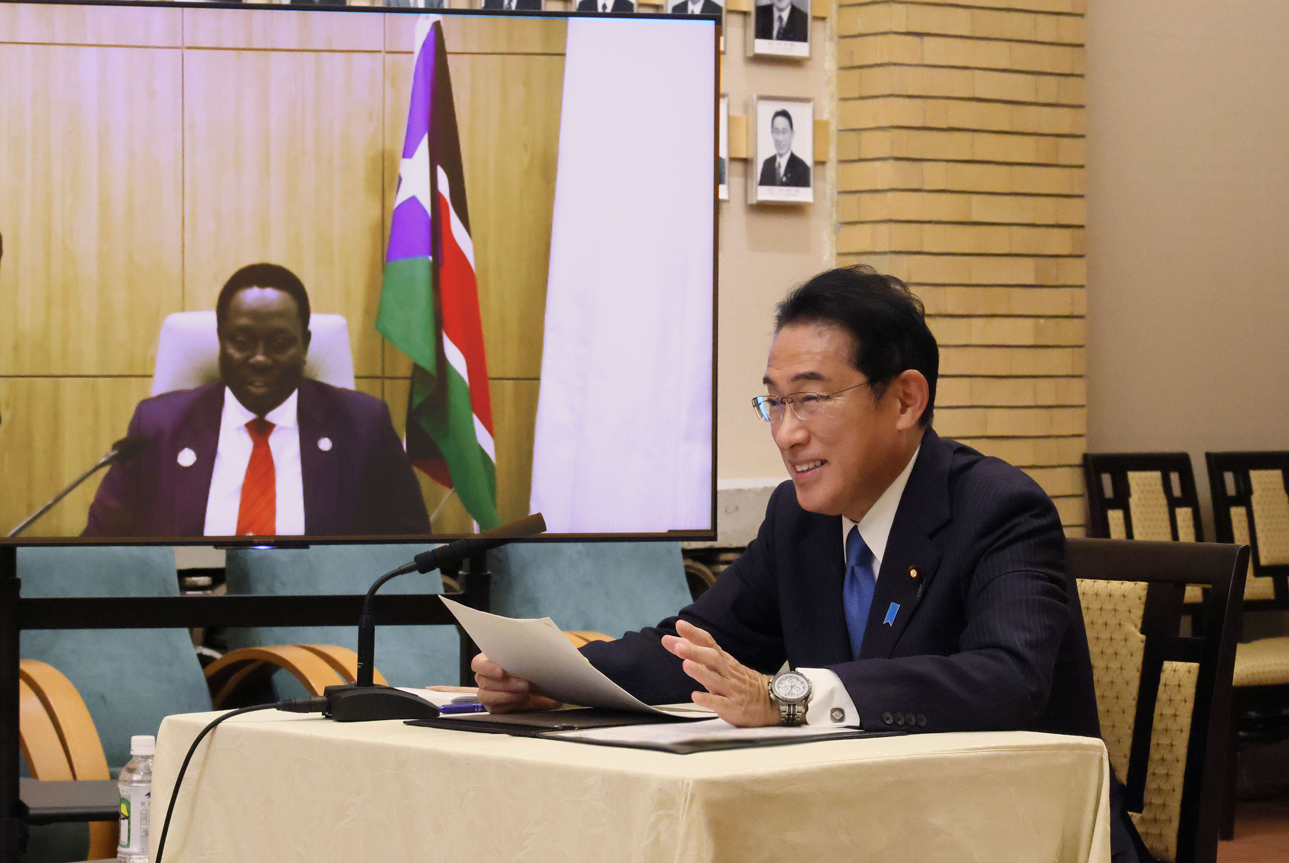 アブデルバギ南スーダン副大統領との会談１