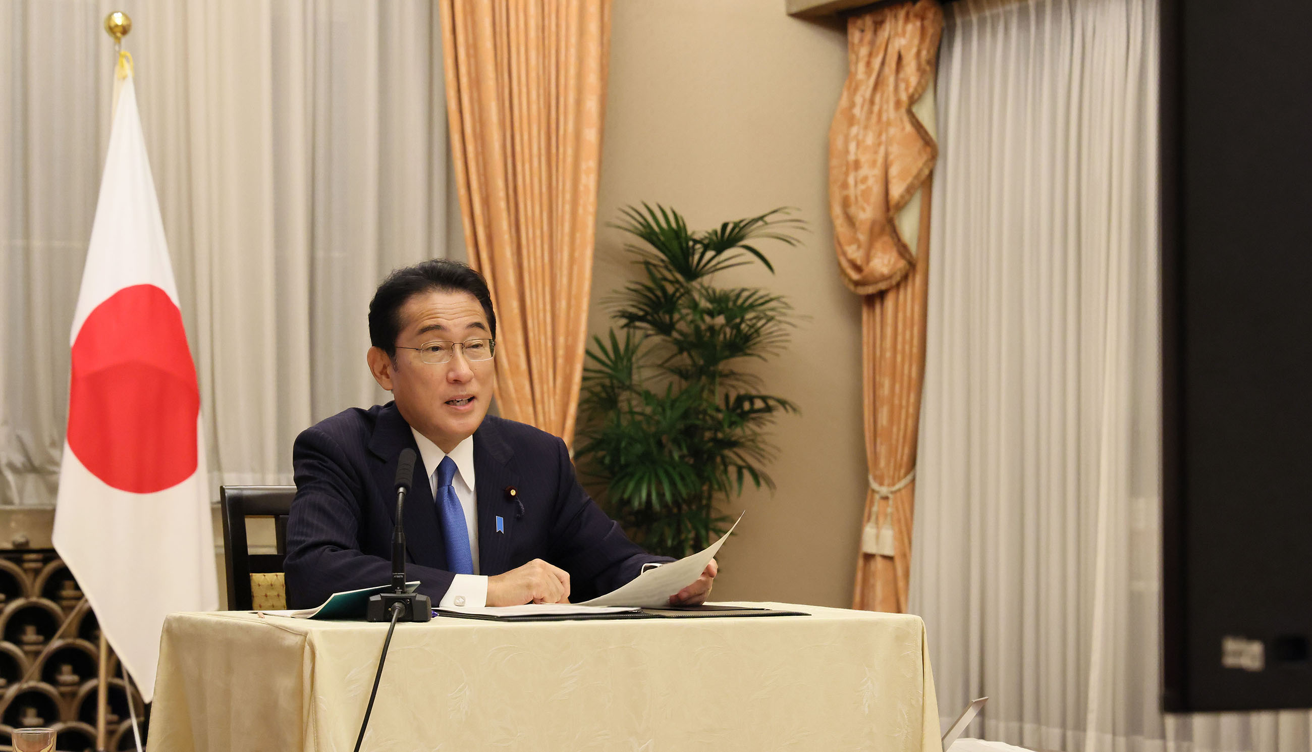 ムーサ・ファキ・アフリカ連合委員会委員長との会談２