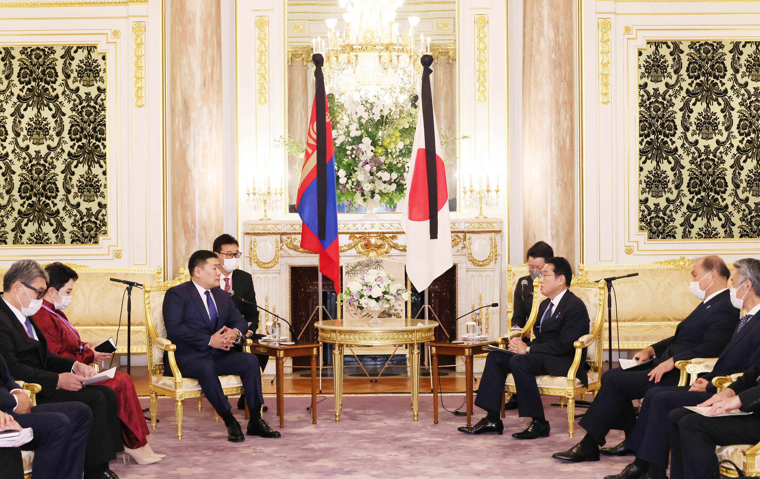 日・モンゴル首脳会談２