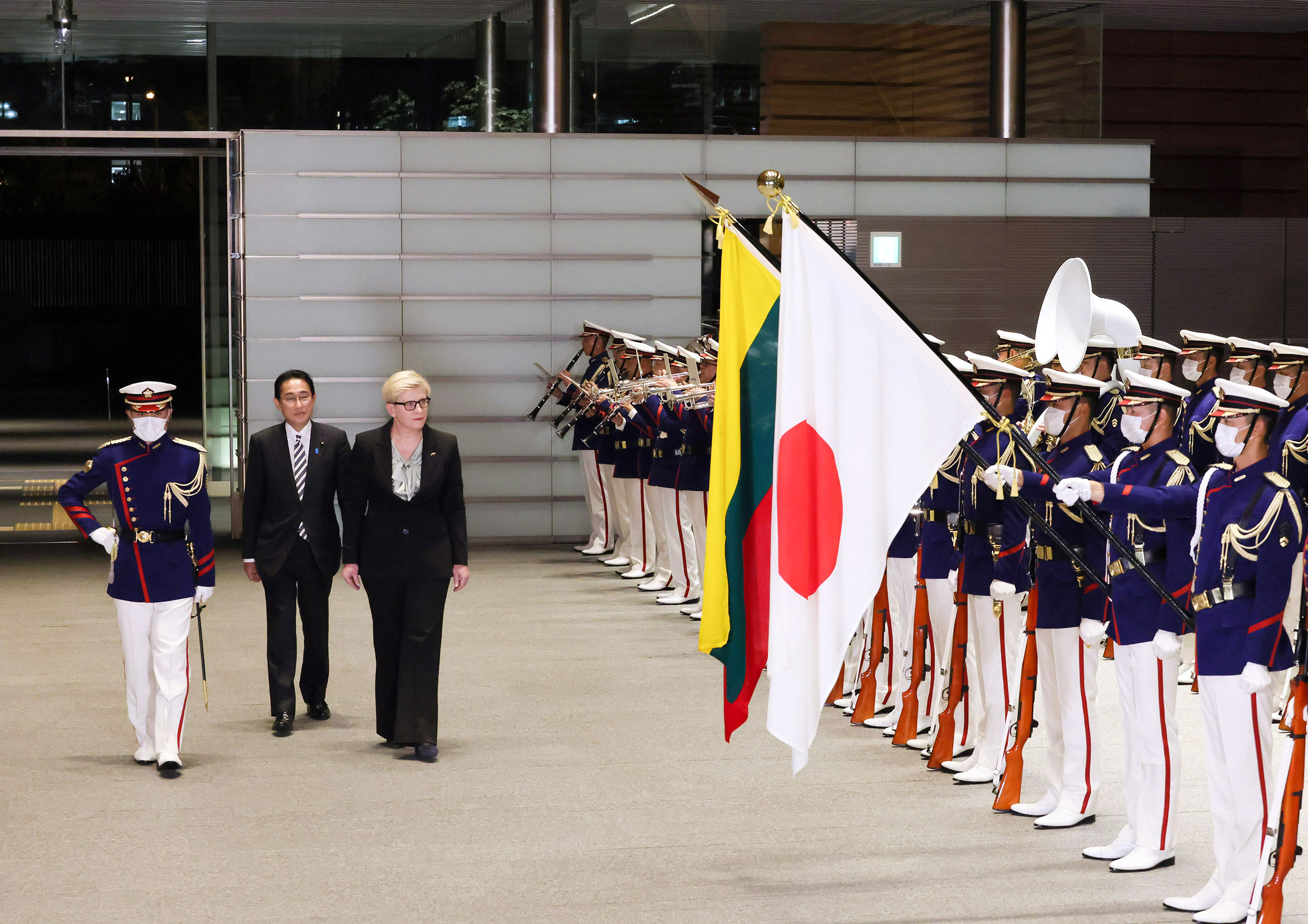儀じょう隊による儀礼４