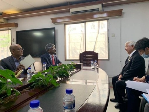 ゴッシュ商業省次官との会談２