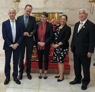 国連関係者との意見交換