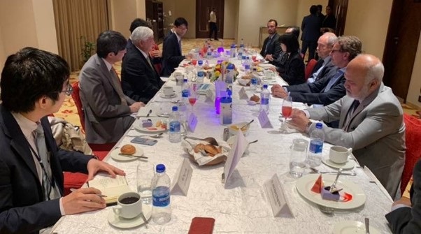 ＩＬＯ関係者との意見交換