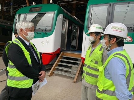 ODA案件視察(ダッカ国際空港第3ターミナル、MRT6号線)2