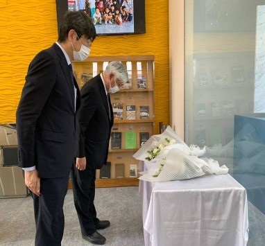 ＯＤＡ案件視察（ダッカ国際空港第３ターミナル、ＭＲＴ６号線）３