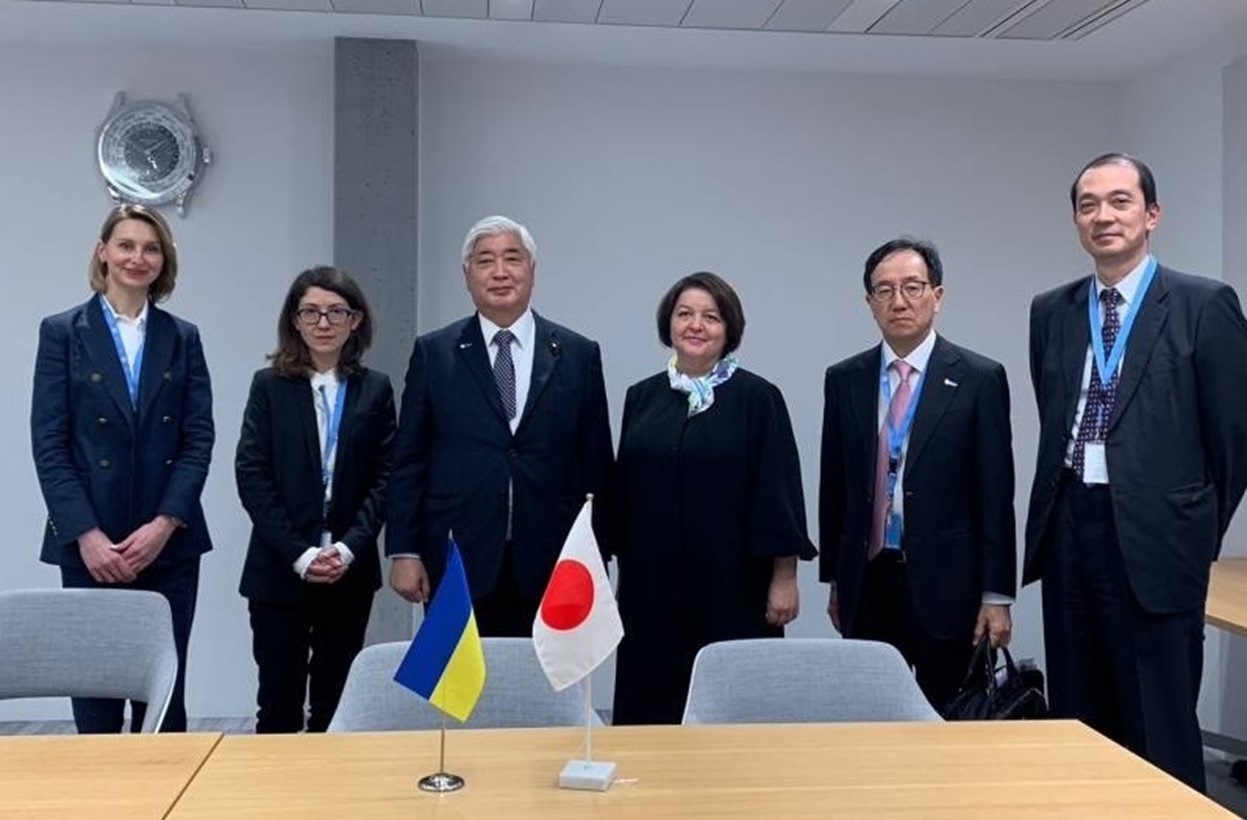 フィリペンコ・ウクライナ常駐代表との意見交換