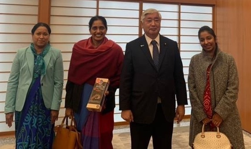 アルナティラカ・スリランカ代表との意見交換