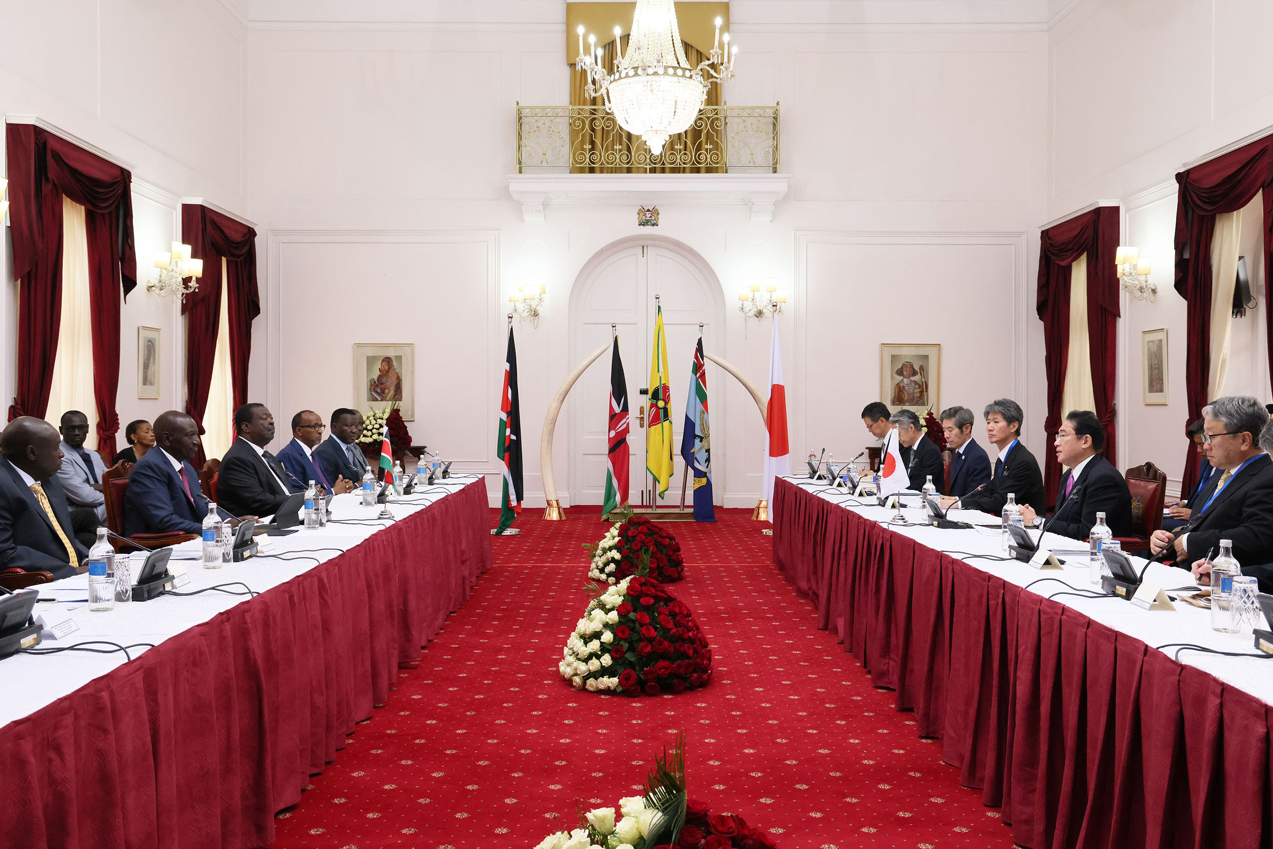 日・ケニア首脳会談４