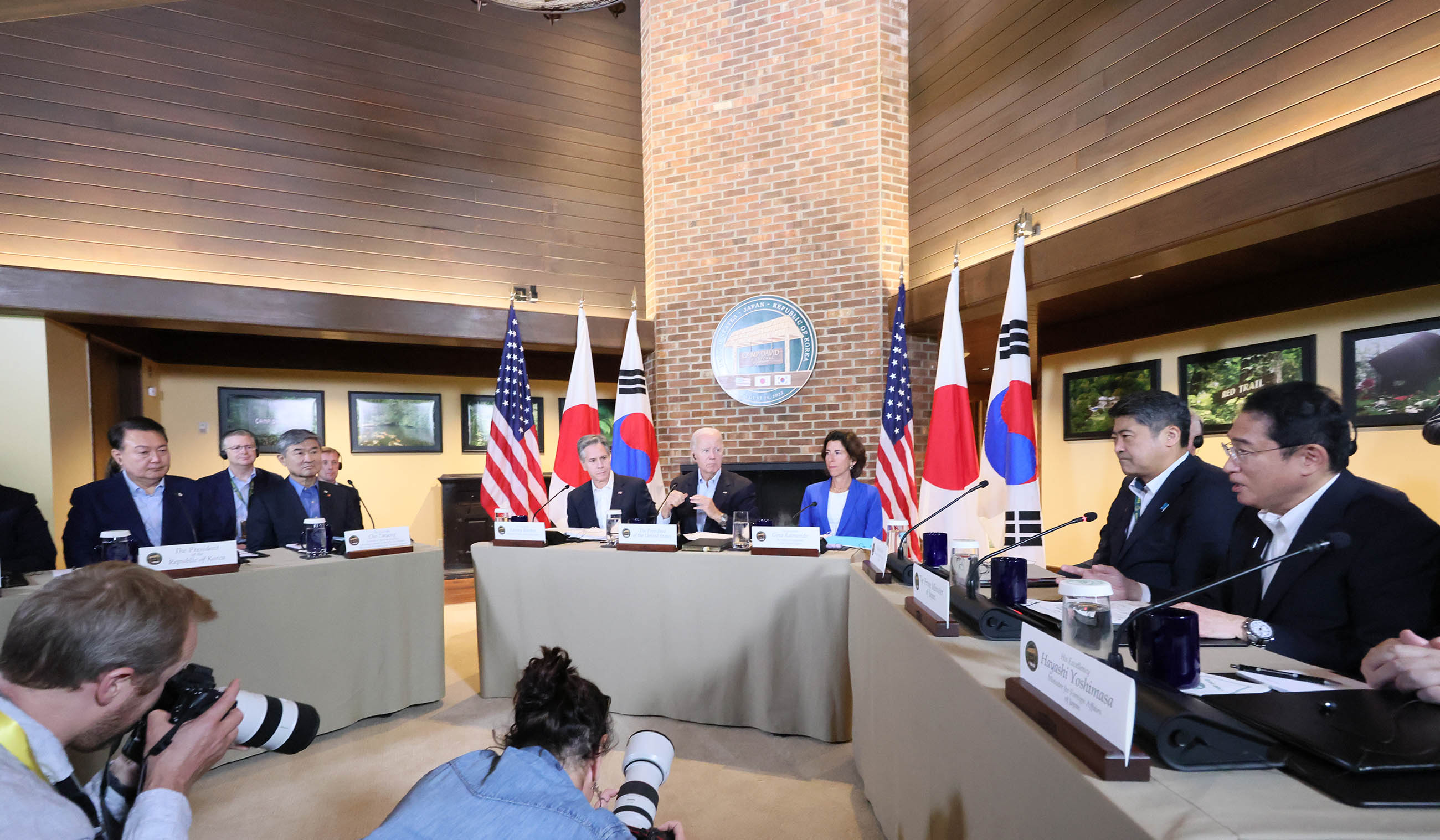 日米韓首脳会合４
