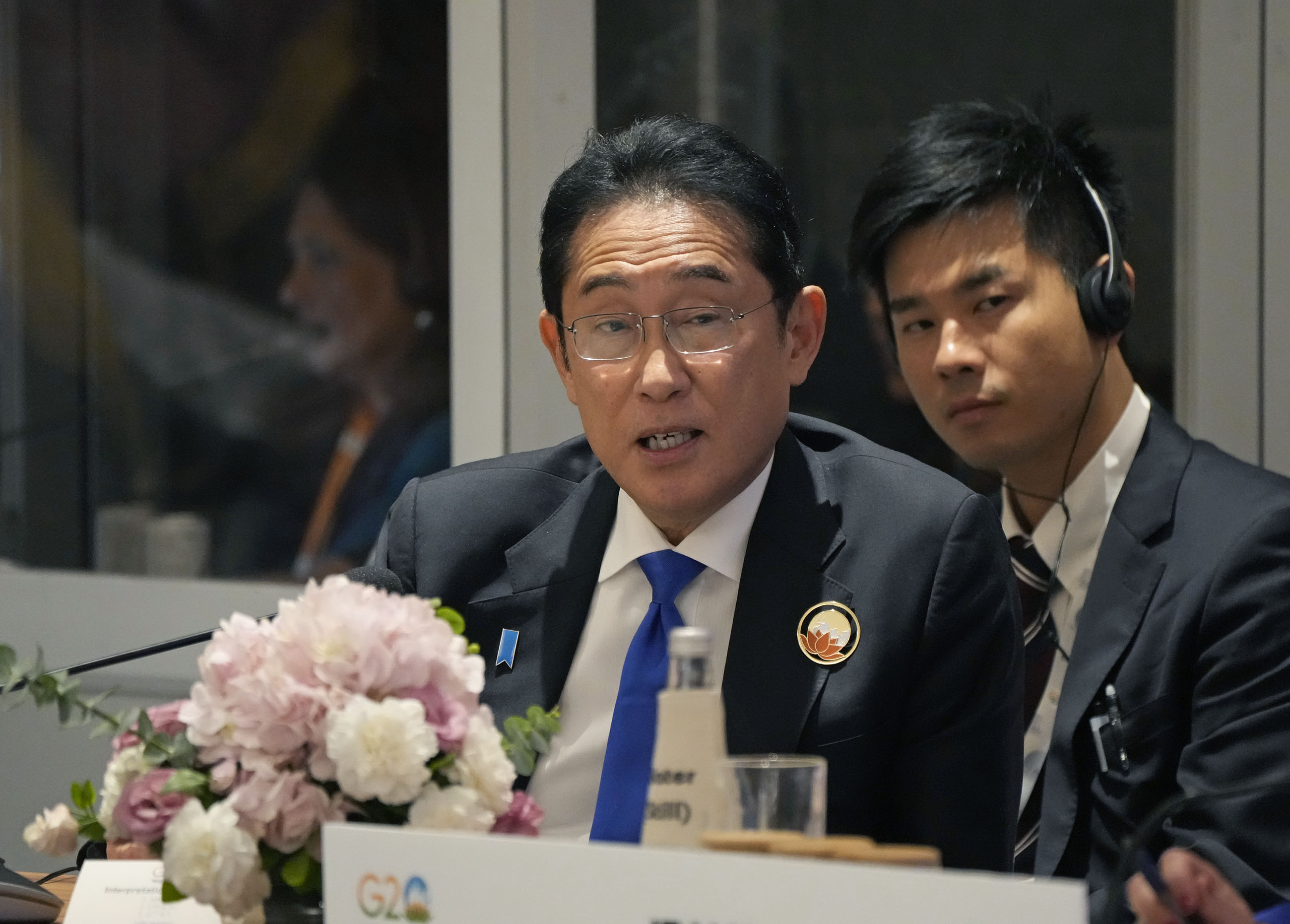 グローバル・インフラ投資パートナーシップに関するサイドイベントに出席する岸田総理２