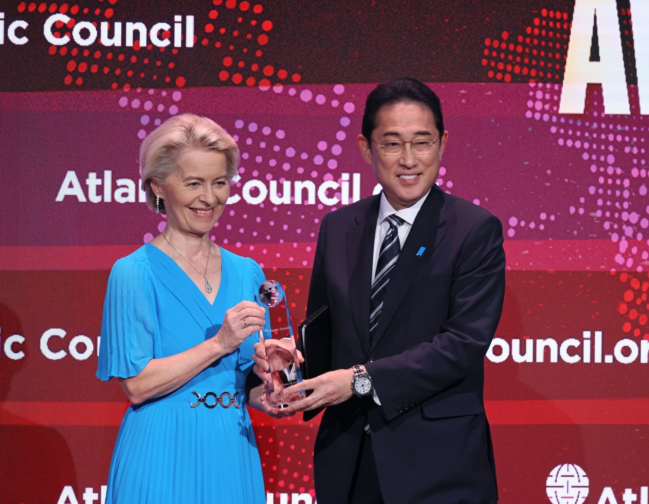 アトランティック・カウンシル「グローバル市民賞」授賞式に出席する岸田総理２
