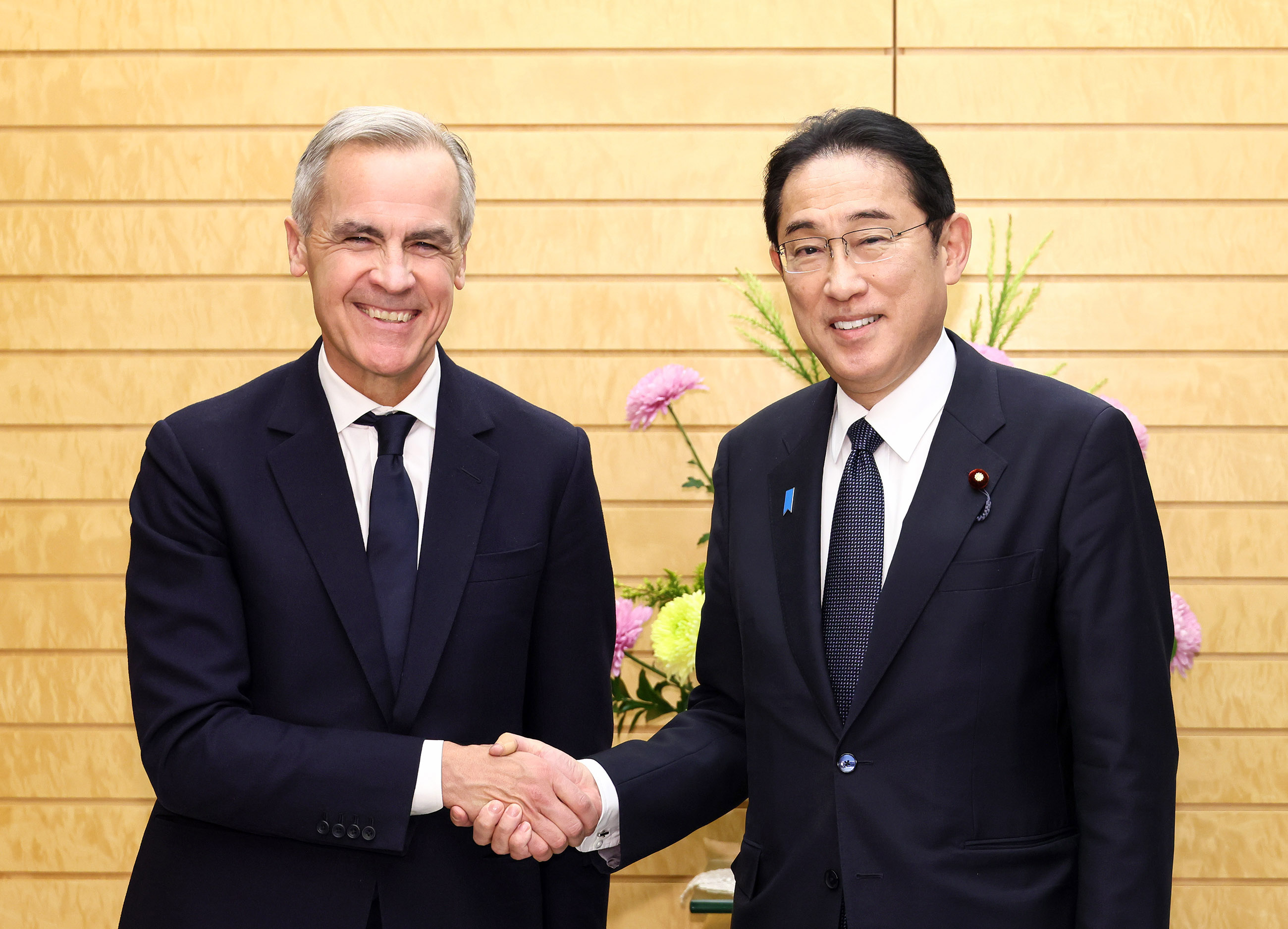 マーク・カーニーGFANZ共同議長による表敬