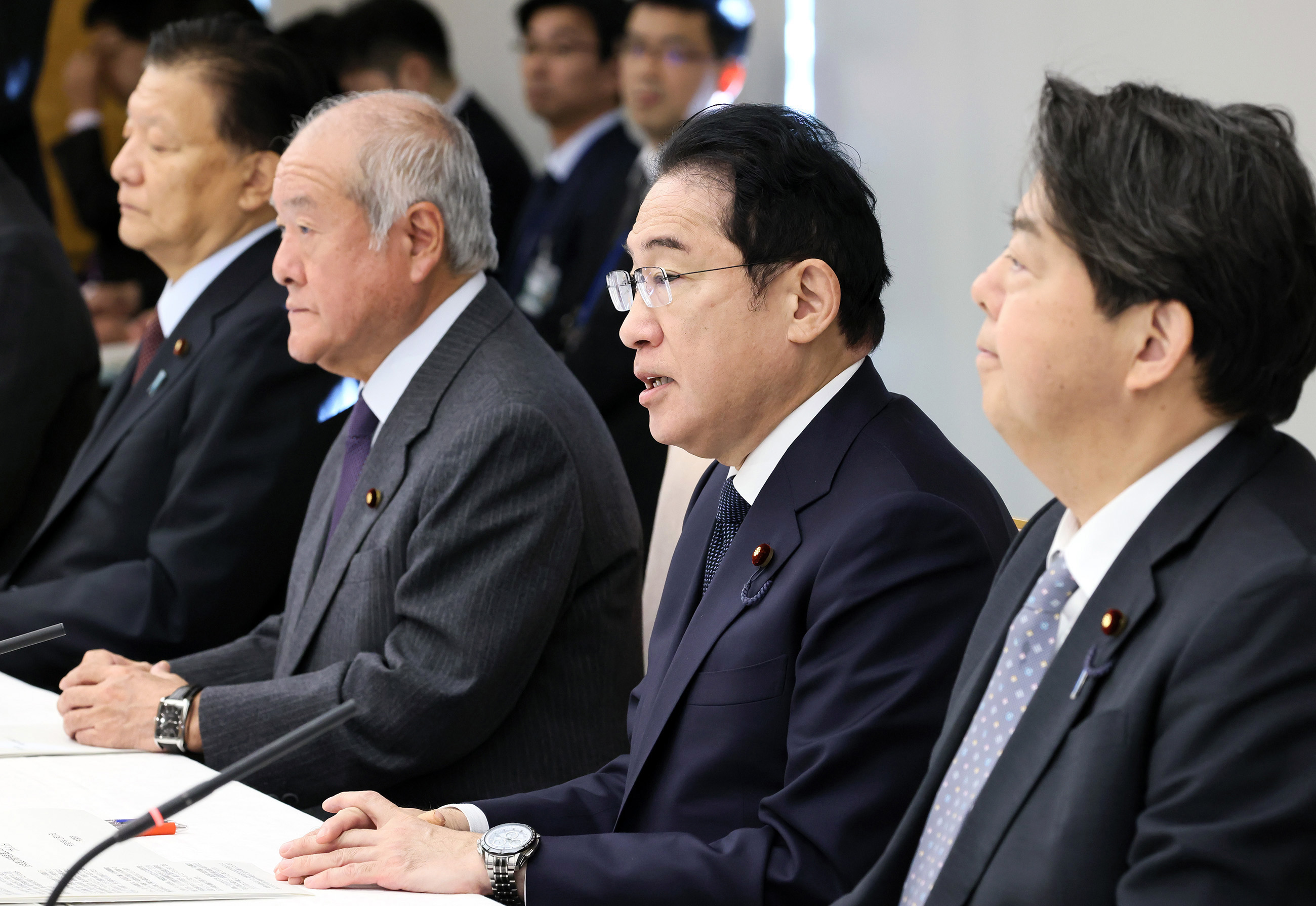 政府与党政策懇談会