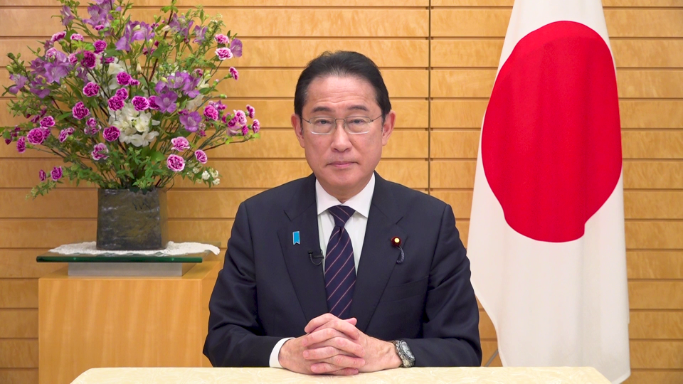 北陸新幹線金沢・敦賀間しゅん功開業式・祝賀並びにIRいしかわ鉄道開業祝賀会 岸田総理ビデオメッセージ