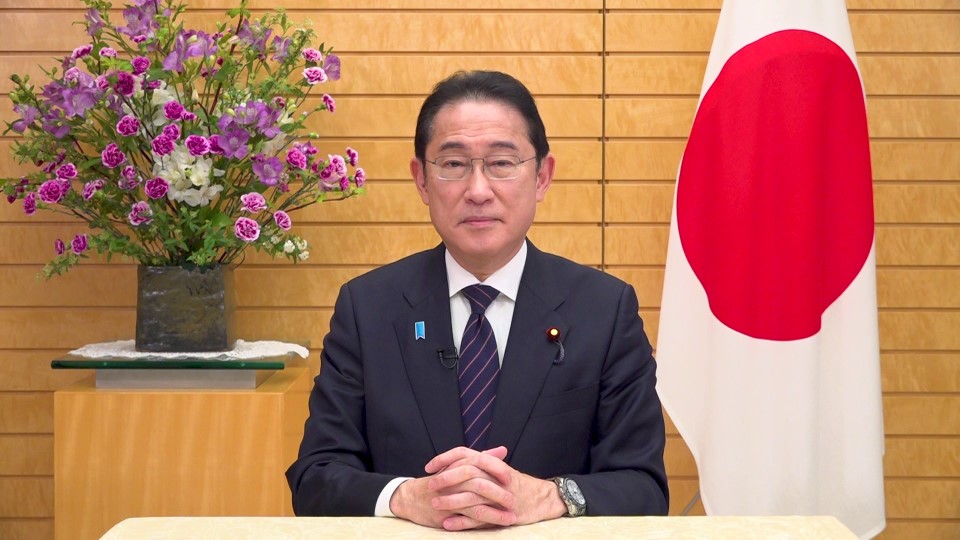 陸上自衛隊高等工科学校卒業式 岸田総理ビデオメッセージ