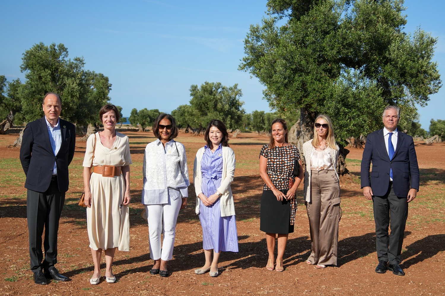 ペットレッキア城を訪問する総理夫人２