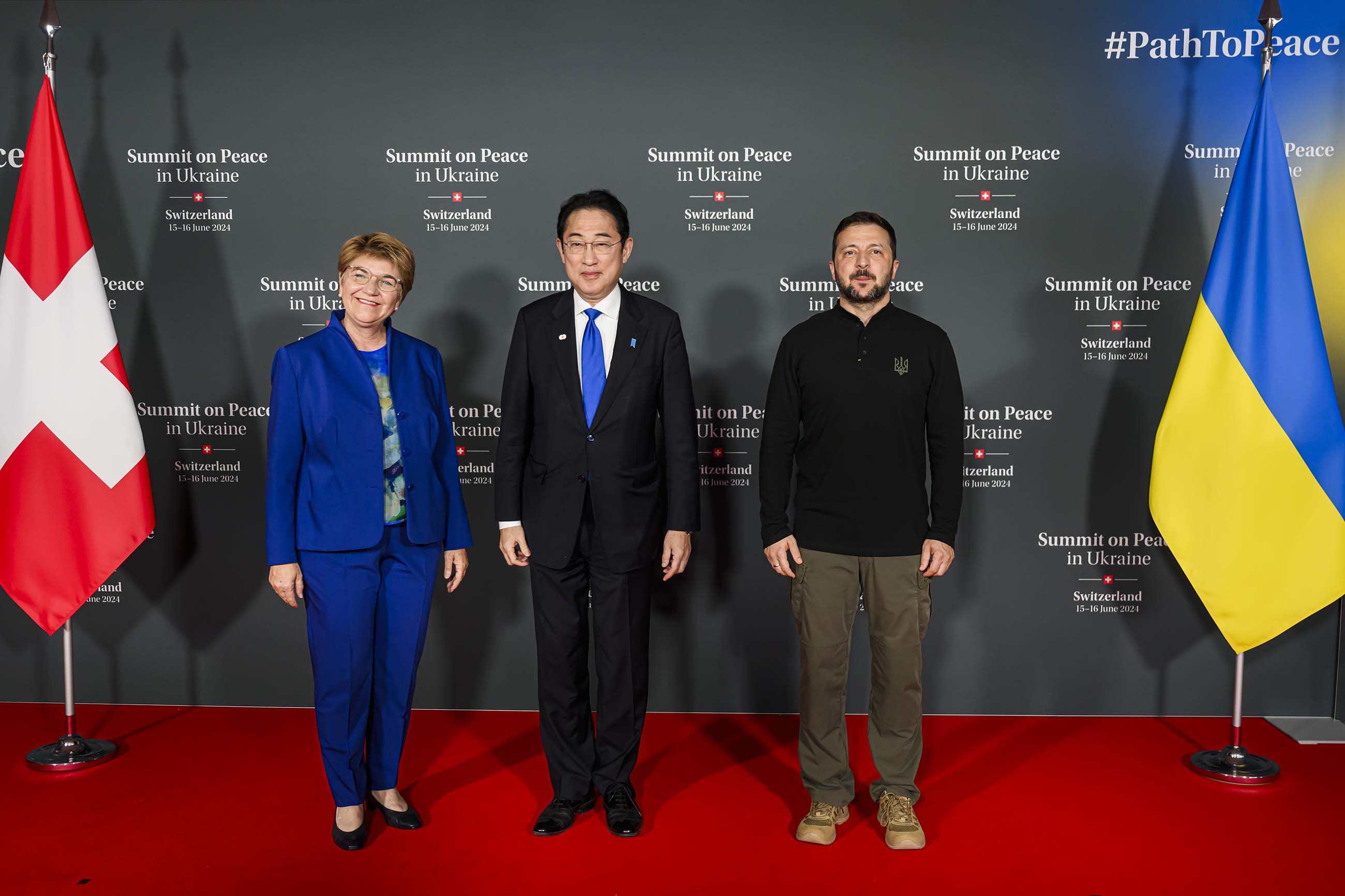 ウクライナの平和に関するサミット４（提供：By FDFA Federal Dep. Foreign Affairs（KEYSTONE/EDA/POOL/Alessandro della Valle））