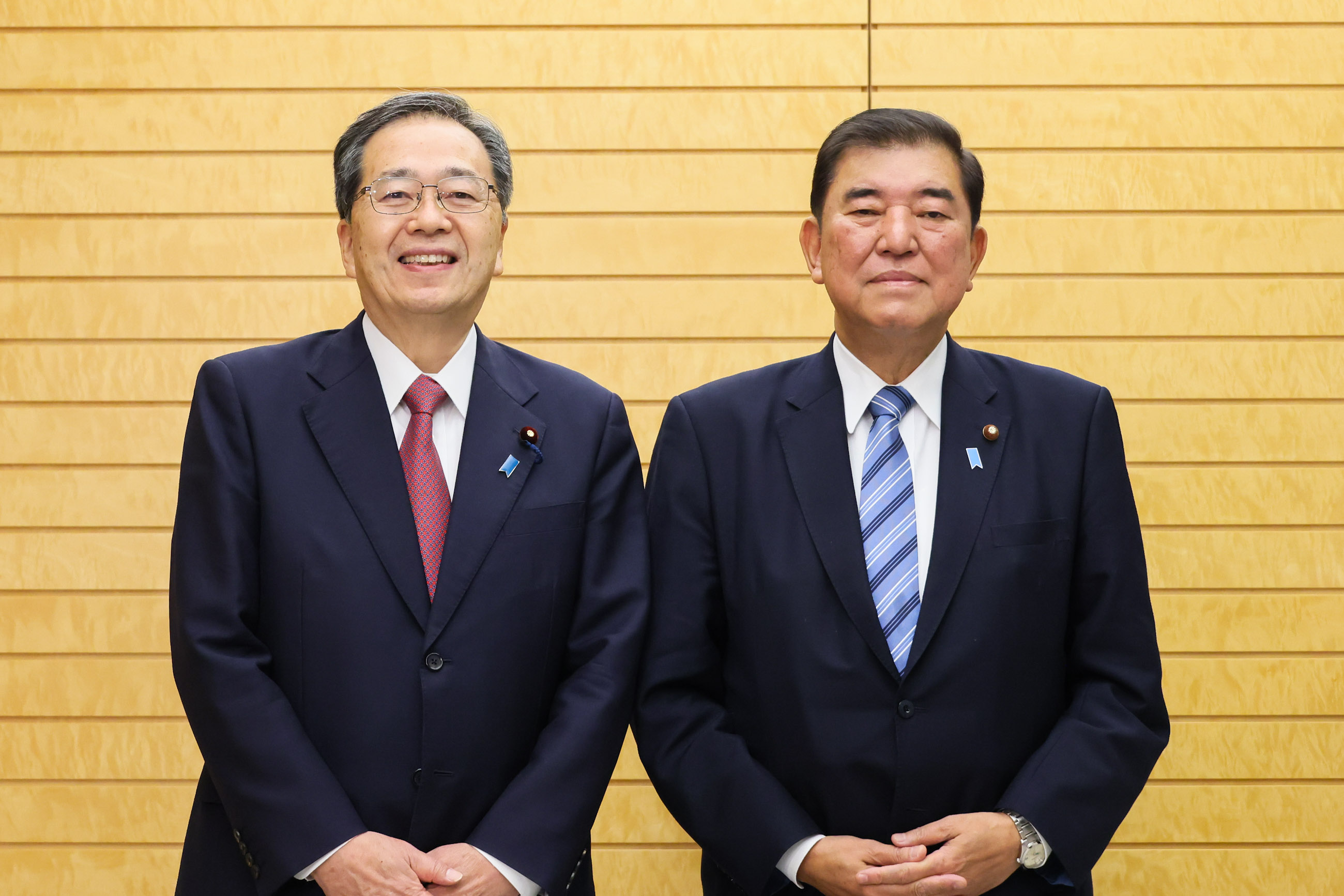 公明党代表によるノーベル平和賞受賞者に関する申入れ