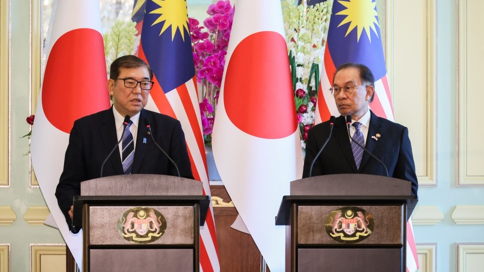 日・マレーシア共同記者発表