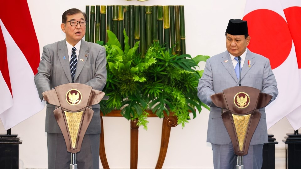 日・インドネシア共同記者発表