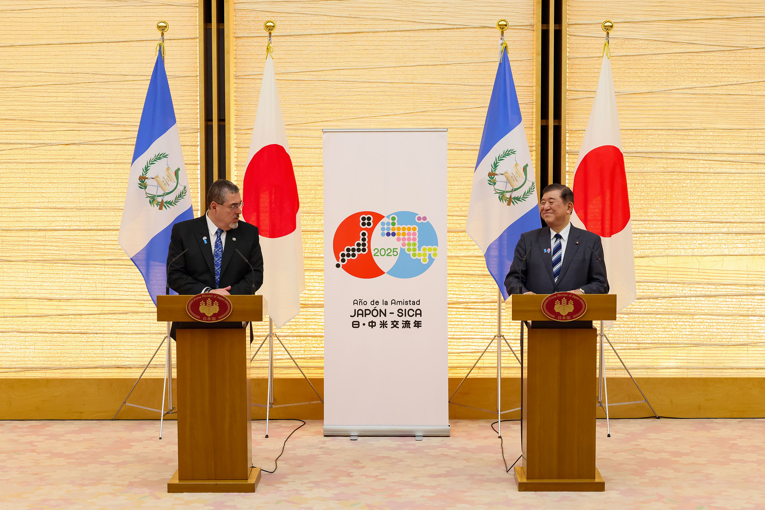 日・グアテマラ共同記者発表