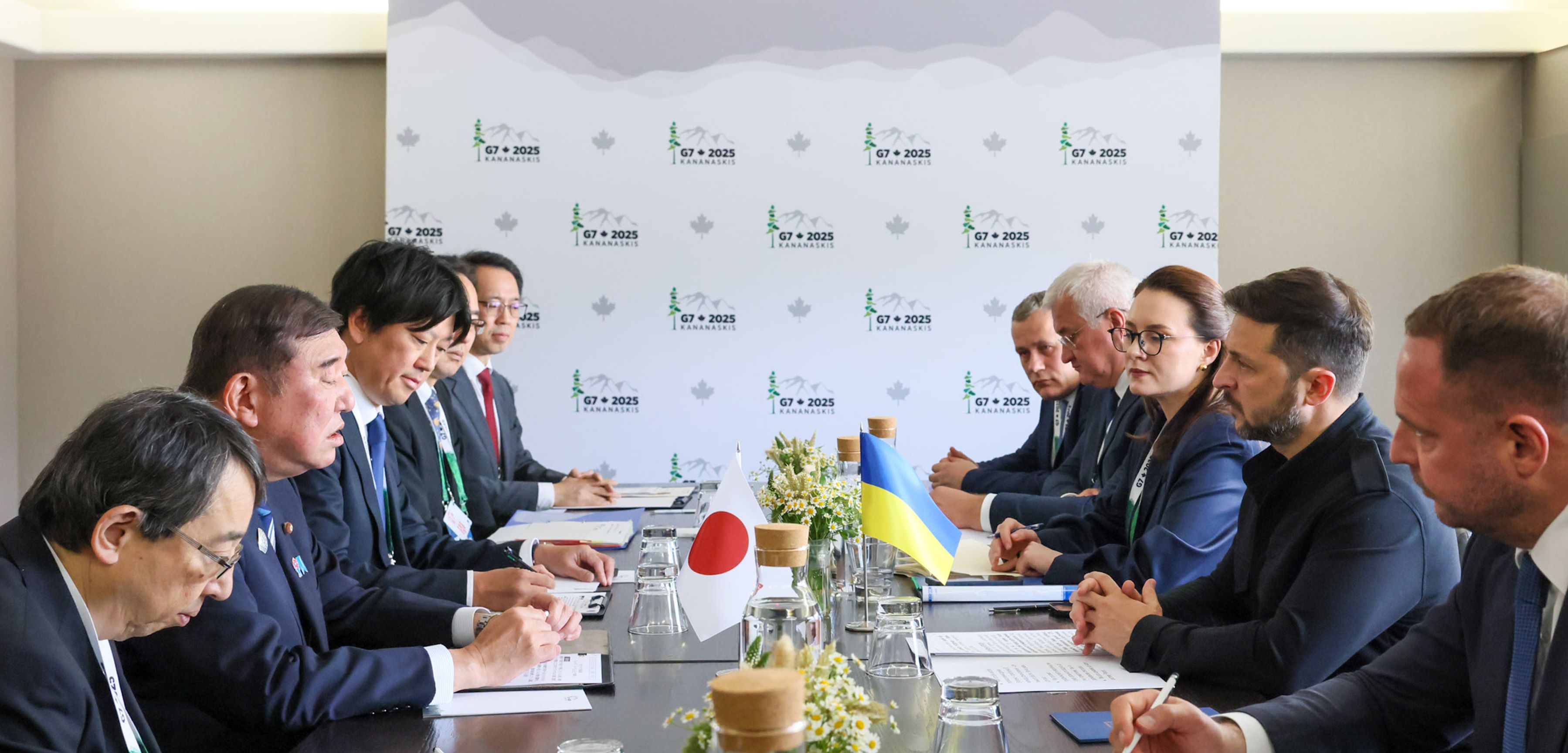 日・ウクライナ首脳会談２