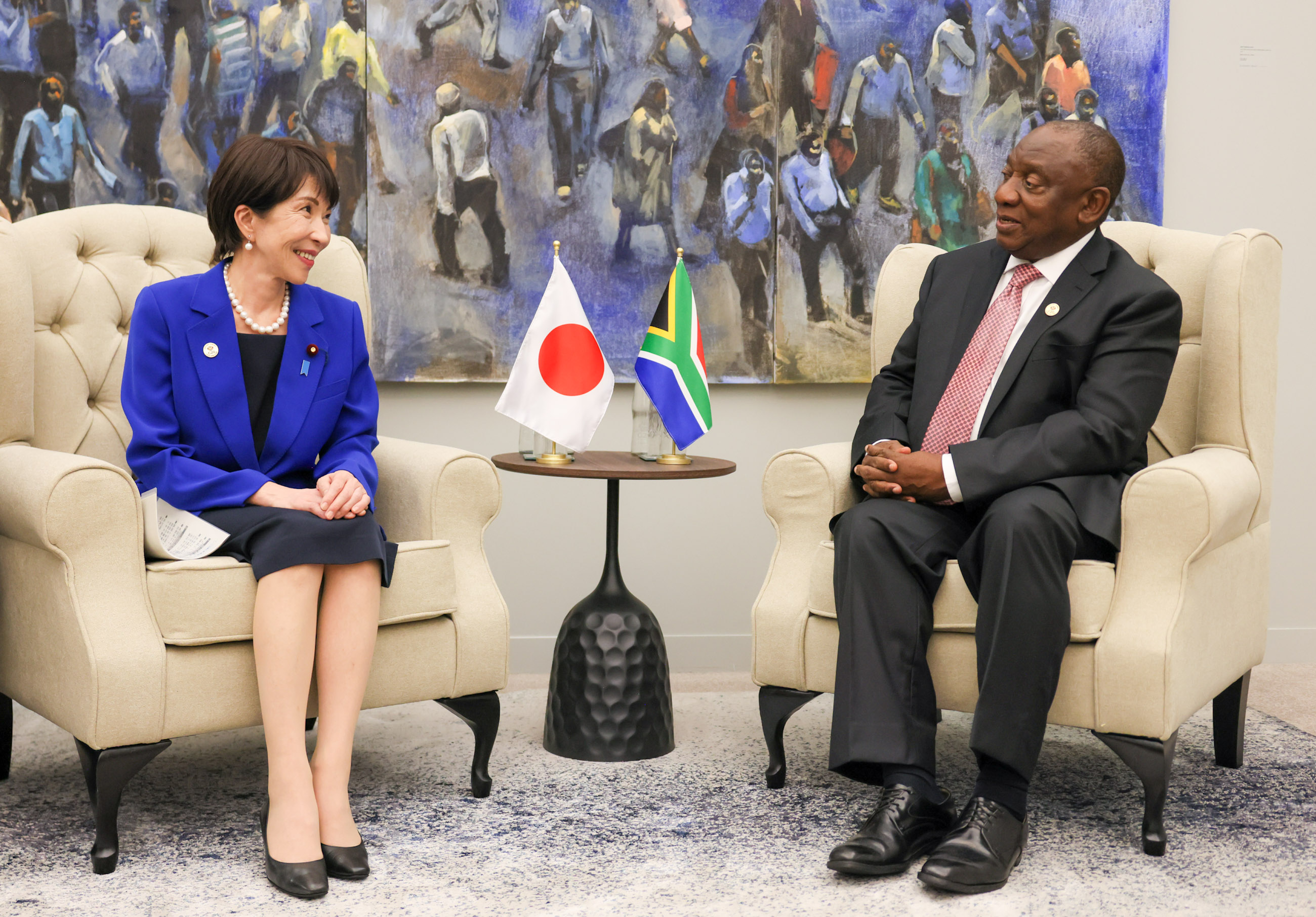 日・南アフリカ首脳会談５