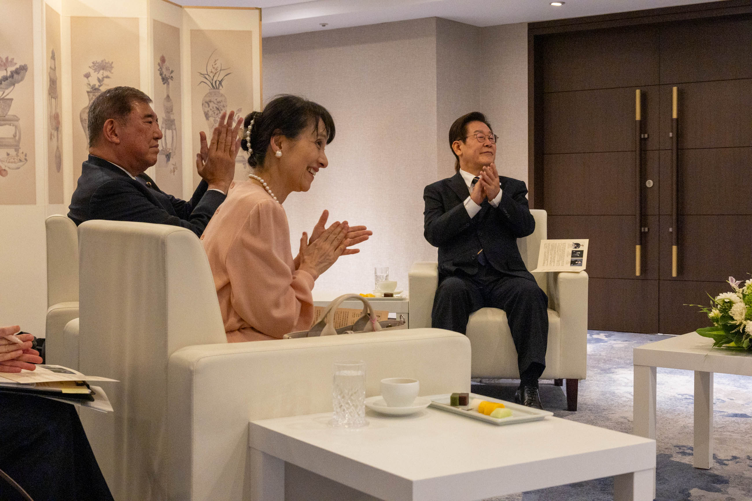 李大統領との懇談２