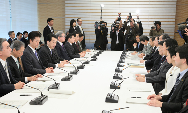 FTAAP・EPAのための閣僚会合であいさつをする菅総理1